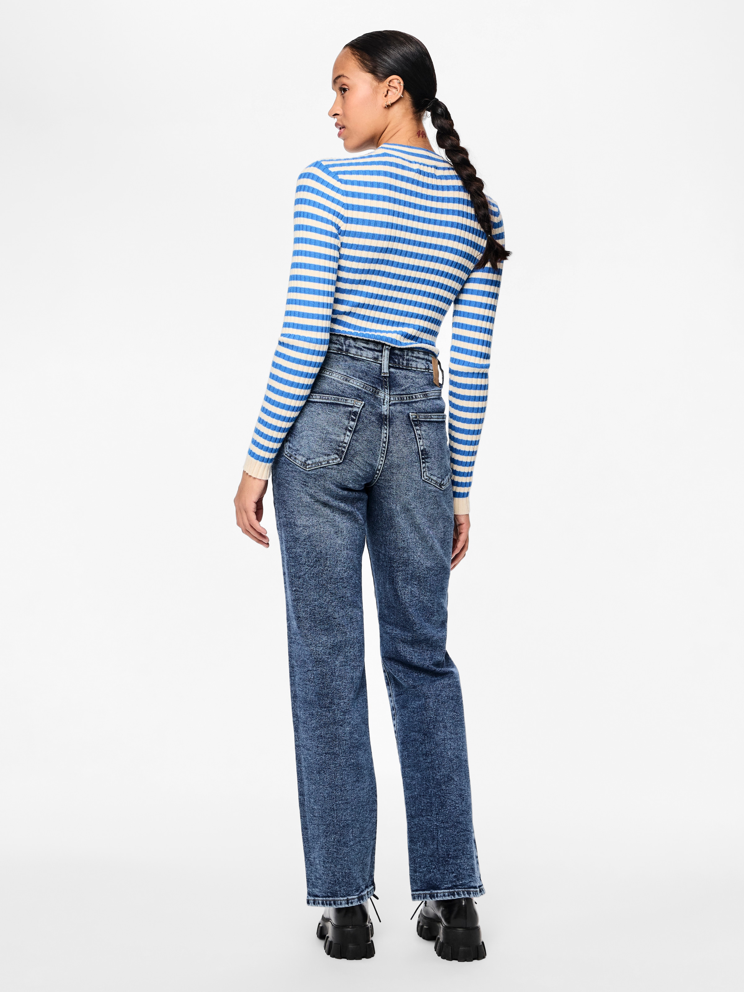 pieces Straight-Jeans »PCKELLY HW STRAIGHT JEANS MB402 NOOS BC«