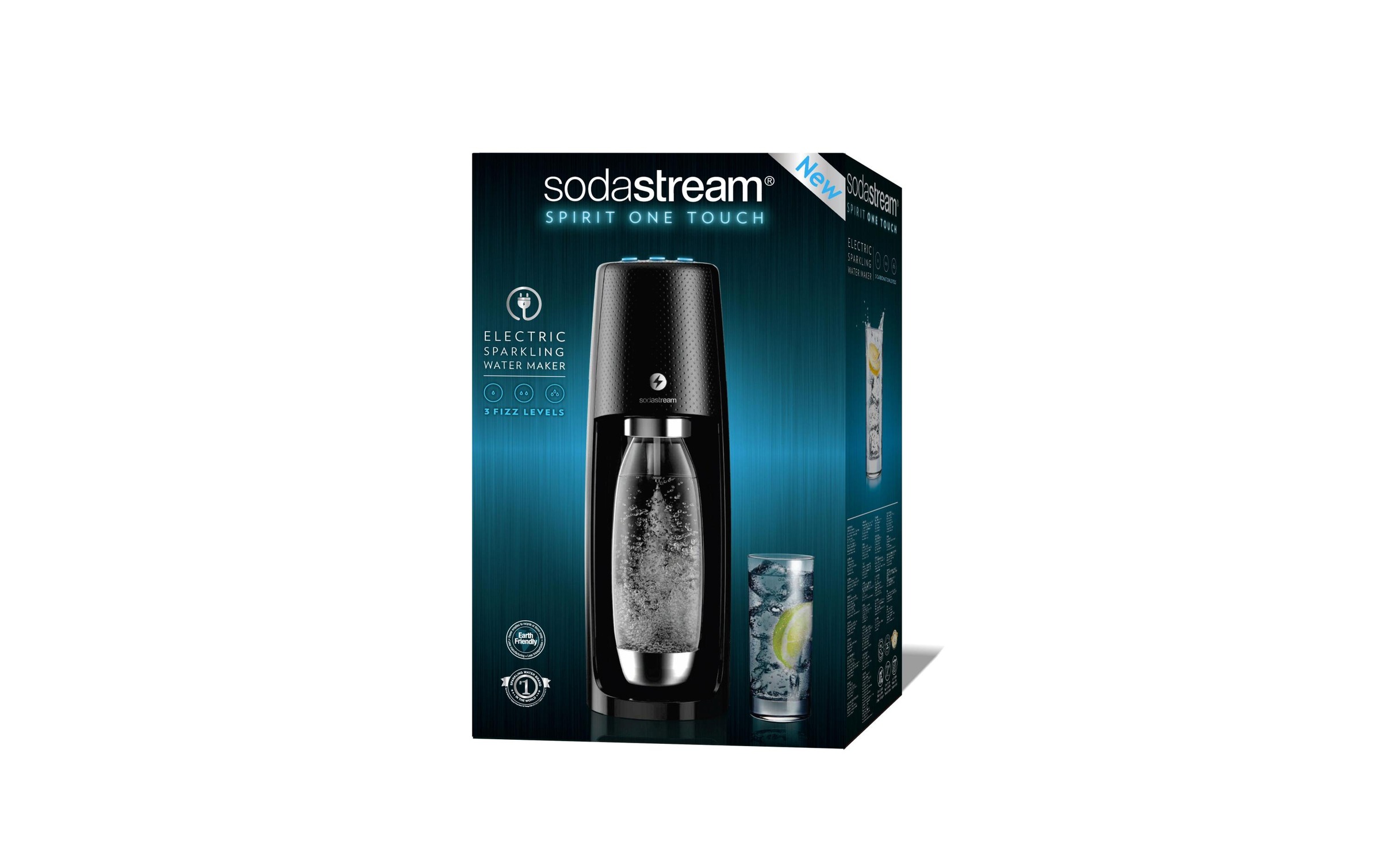 SodaStream Wassersprudler »SPIRIT ONE TOUCH«, (Set, 3 tlg.)