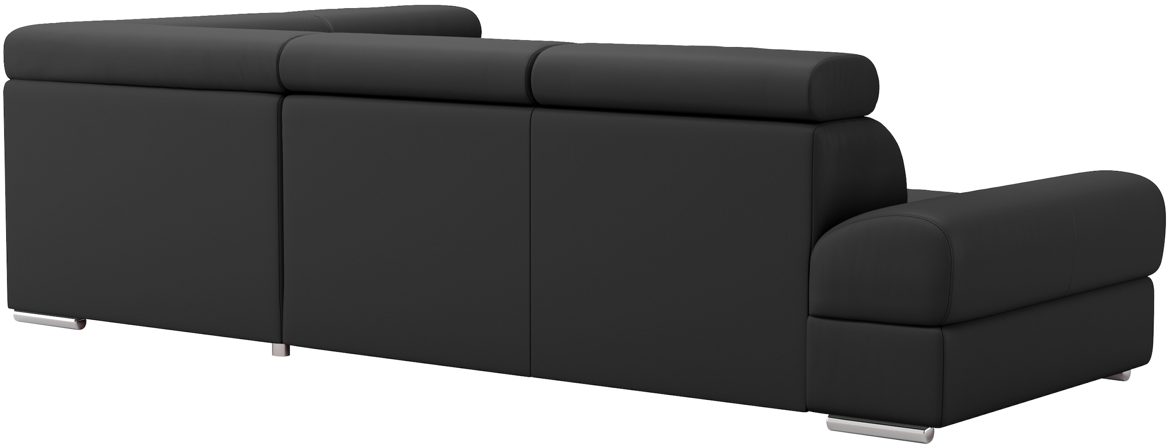 sit&more Ecksofa »Broadway L-Form«, mit verstellbaren Kopfteilen, wahlweise mit Bettfunktion