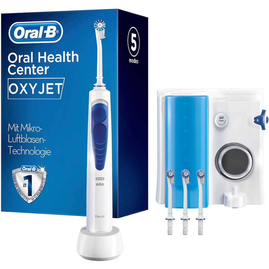 Oral-B Munddusche »OxyJet«, 4 St. Aufsätze}