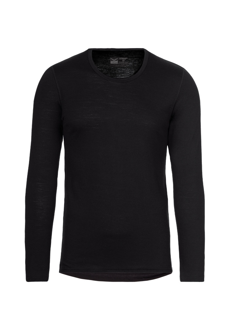 Trigema Longsleeve »TRIGEMA Sportshirt aus Merinowolle« 1 Stk.