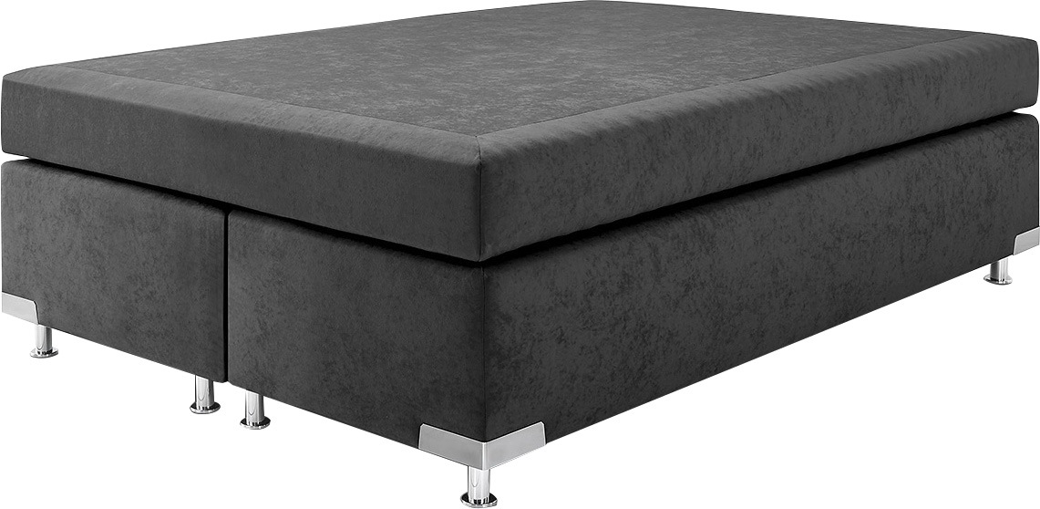 Westfalia Schlafkomfort Boxspringbett "Holland" ohne Kopfteil, frei im Raum stellbar