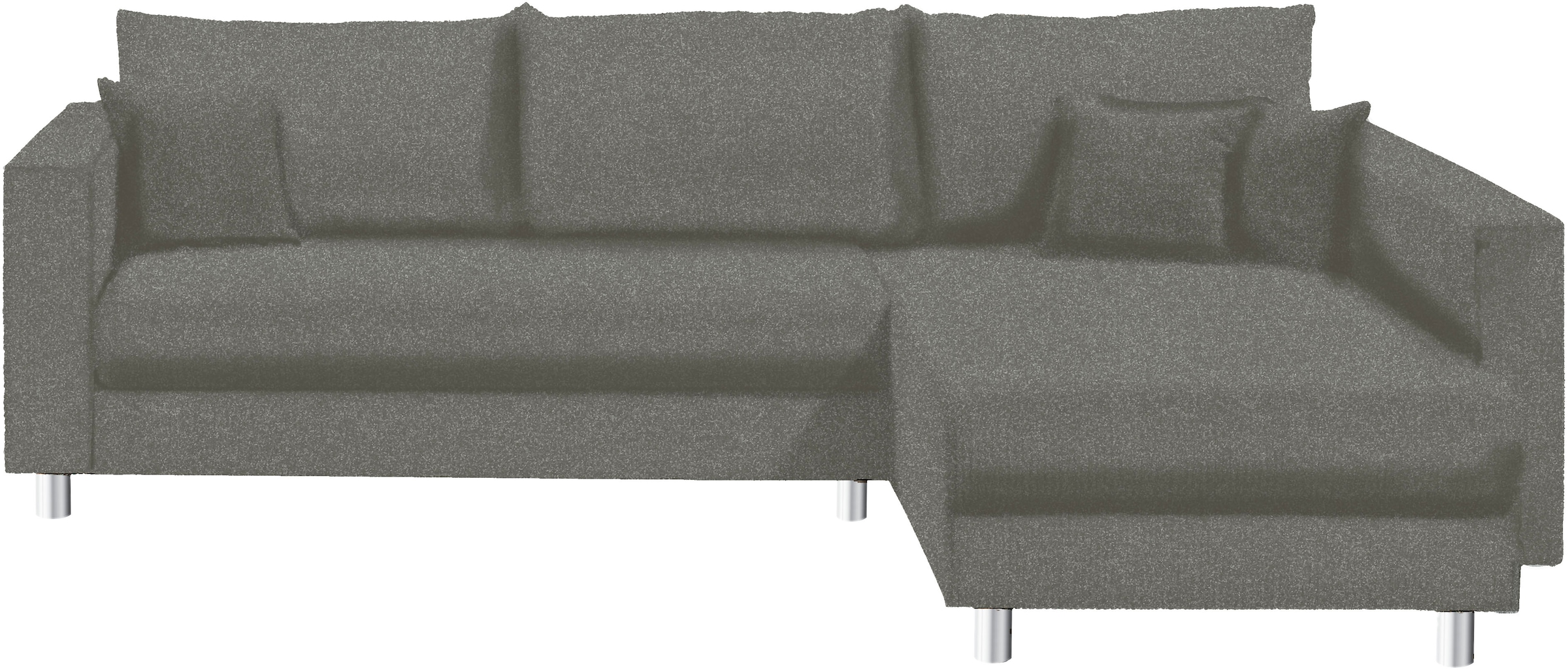 INOSIGN Ecksofa »153«, Inkl. Schlaffunktion und grossen Strauraum