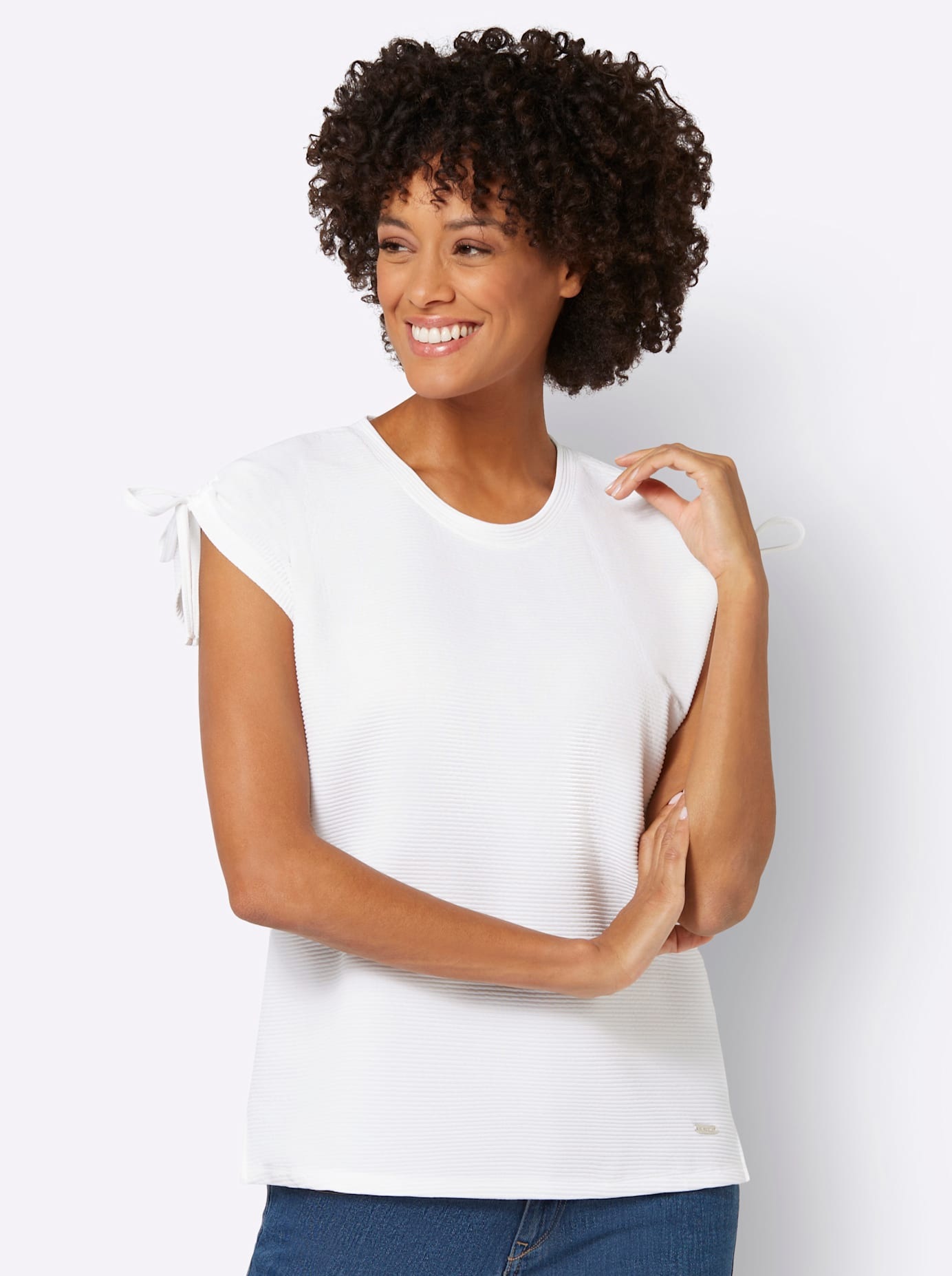 Casual Looks Kurzarmshirt »Shirt«, (1 tlg.)