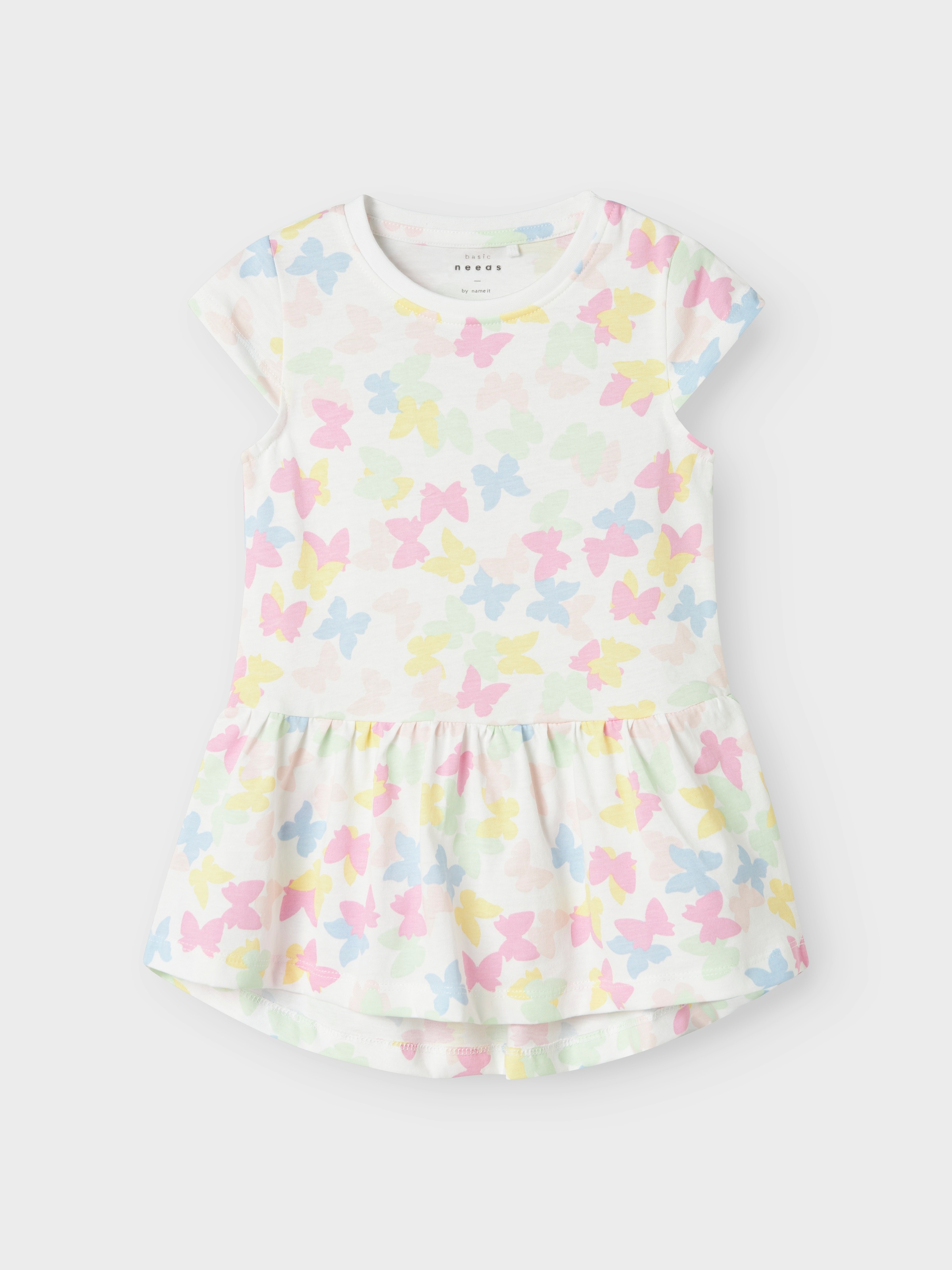 Name It Jerseykleid »NMFVIGGA CAPSL DRESS F1 NOOS« Baumwolle, sommerlicher Allover Druck