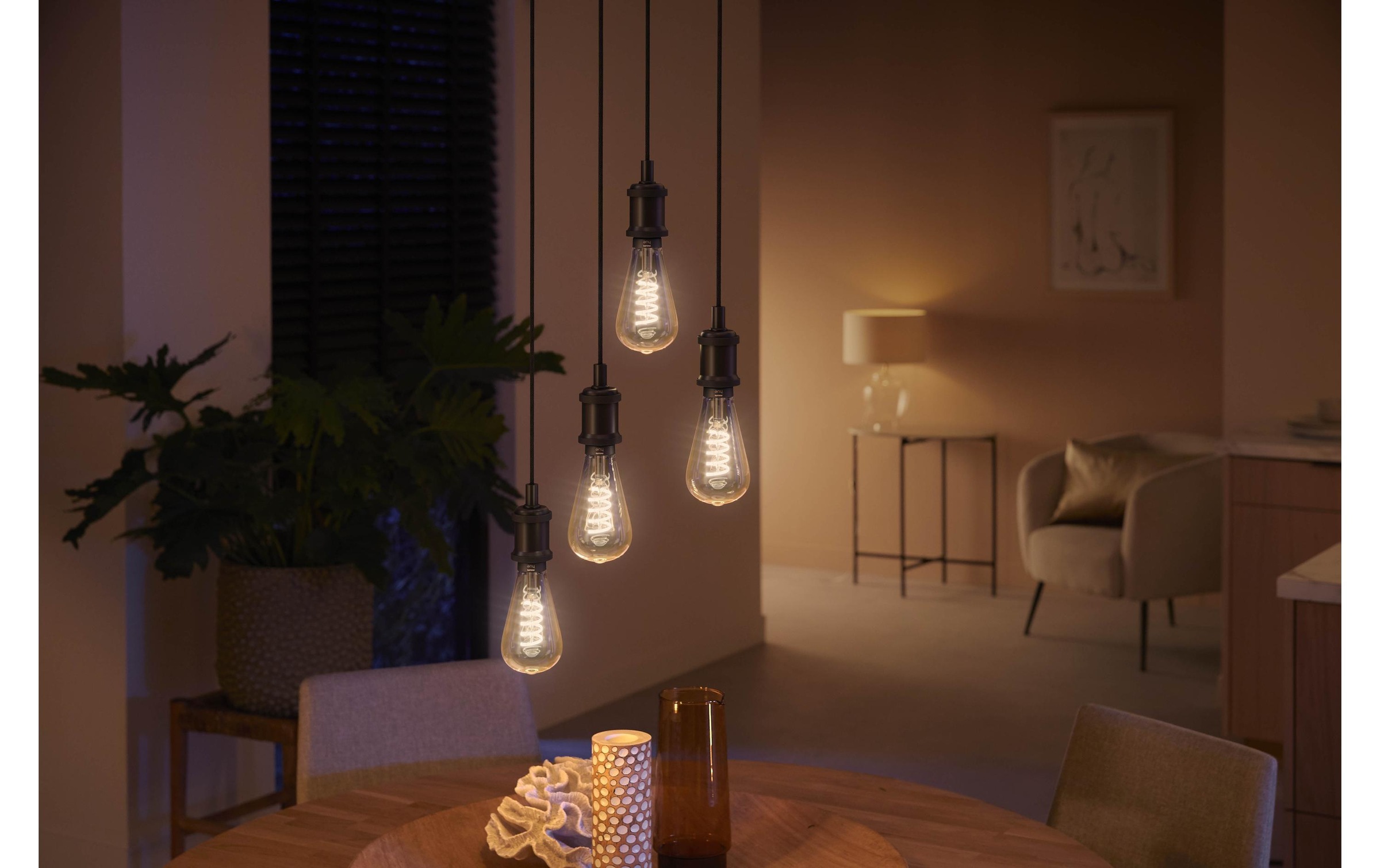 Philips Hue Spezialleuchtmittel »White Ambian«, E27, Neutralweiss-Tageslichtweiss-Kaltweiss-Warmweiss