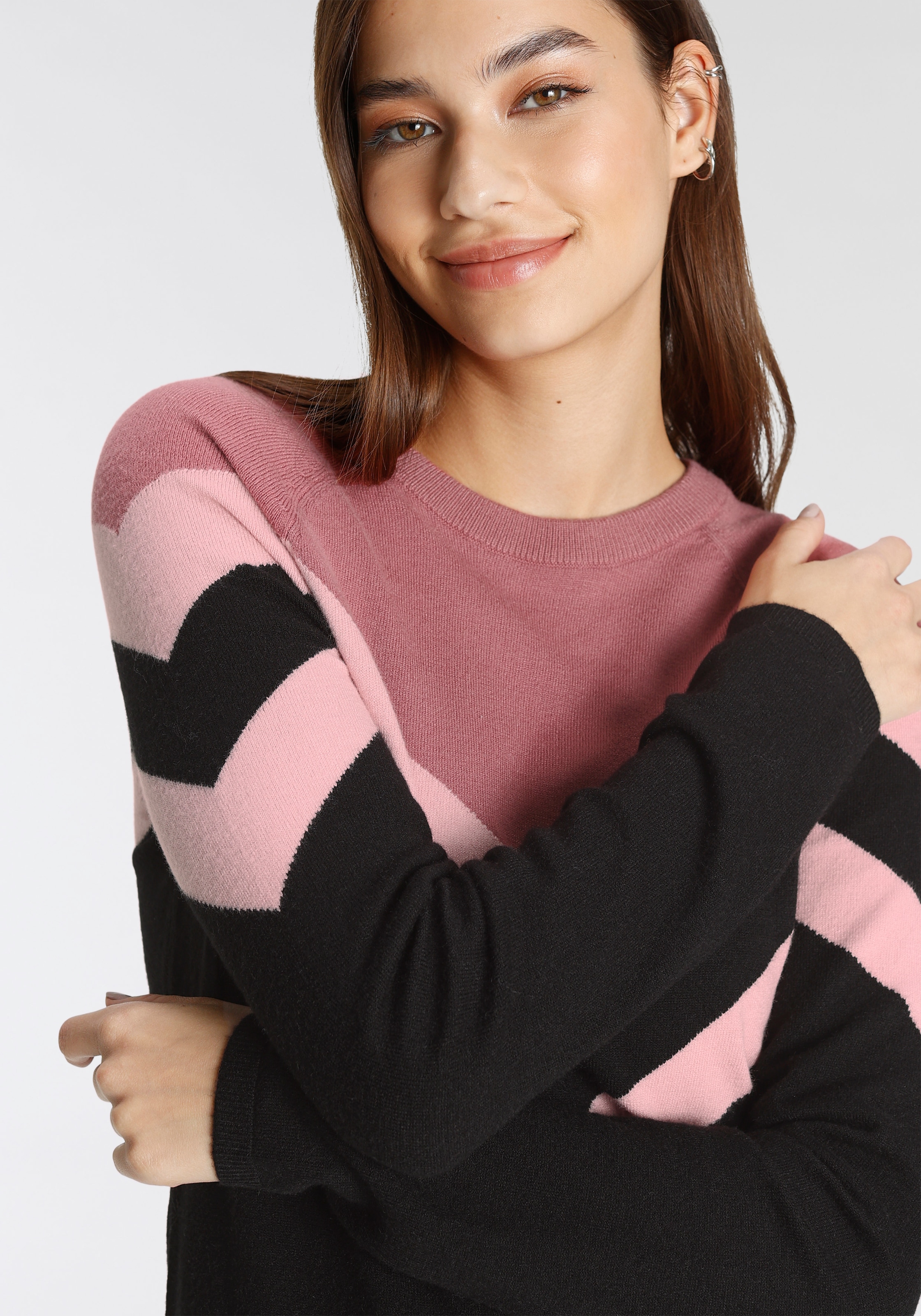 Tamaris Strickkleid, mit Streifen-Muster Schweiz kaufen Jelmoli-Versand online bei