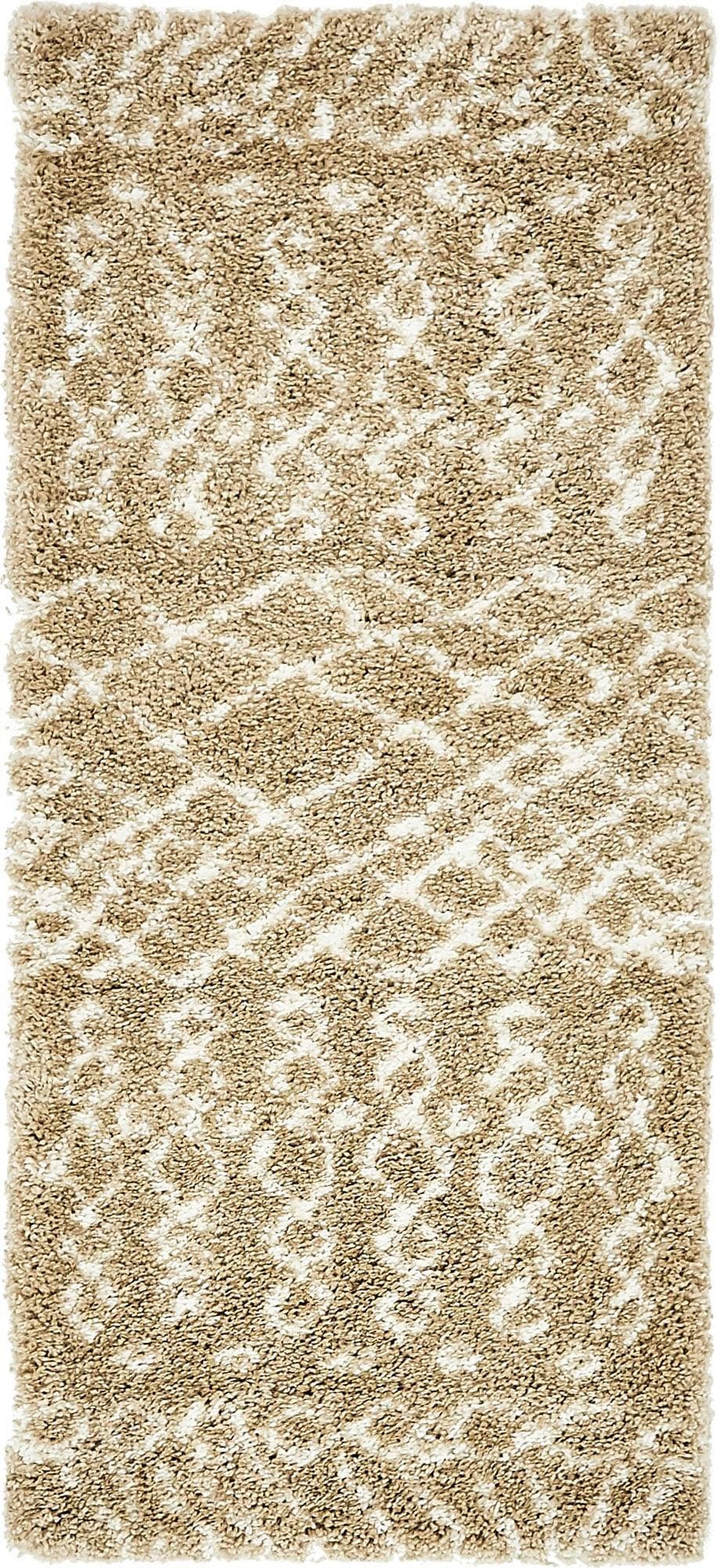 Myflair Möbel & Accessoires Hochflor-Läufer »Temara Shag Lagerräumung«, rechteckig, 51 mm Höhe, Teppich-Läufer, gewebt, Scandi Design, ideal im Flur & Schlafzimmer