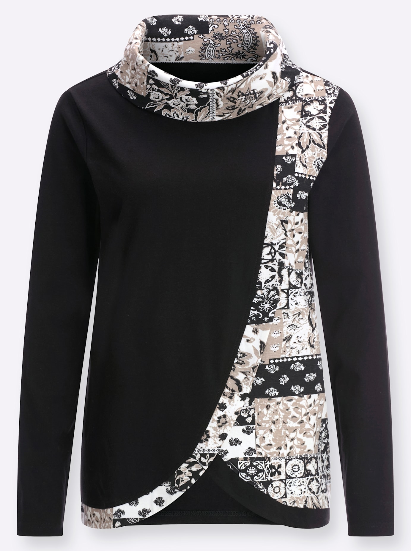 Classic Basics Rollkragenshirt »Rollkragen-Shirt«, (1 tlg.)