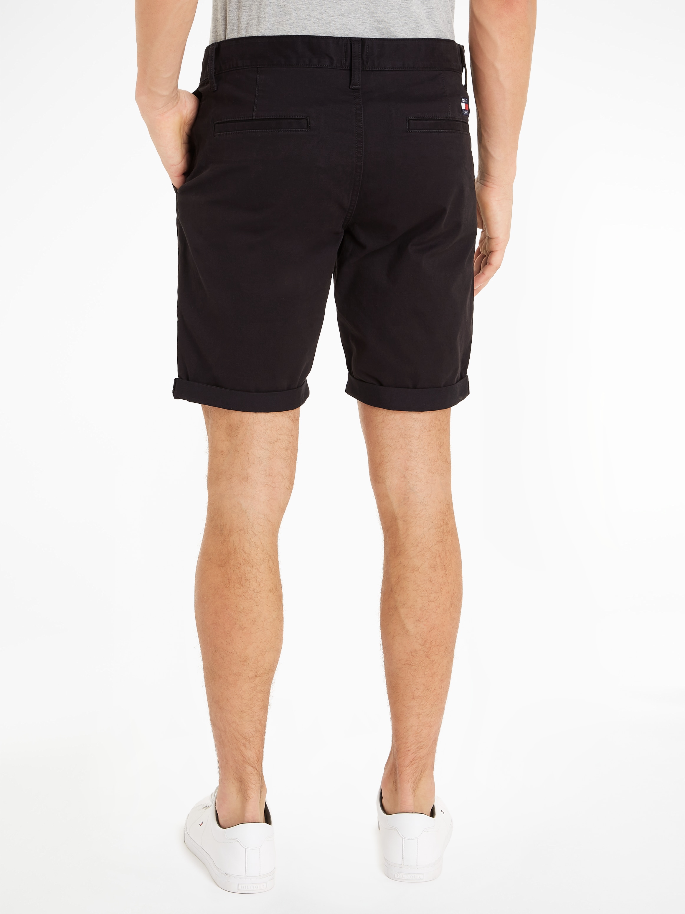 Tommy Jeans Chinoshorts »TJM SCANTON SHORT«, Markenstickerei