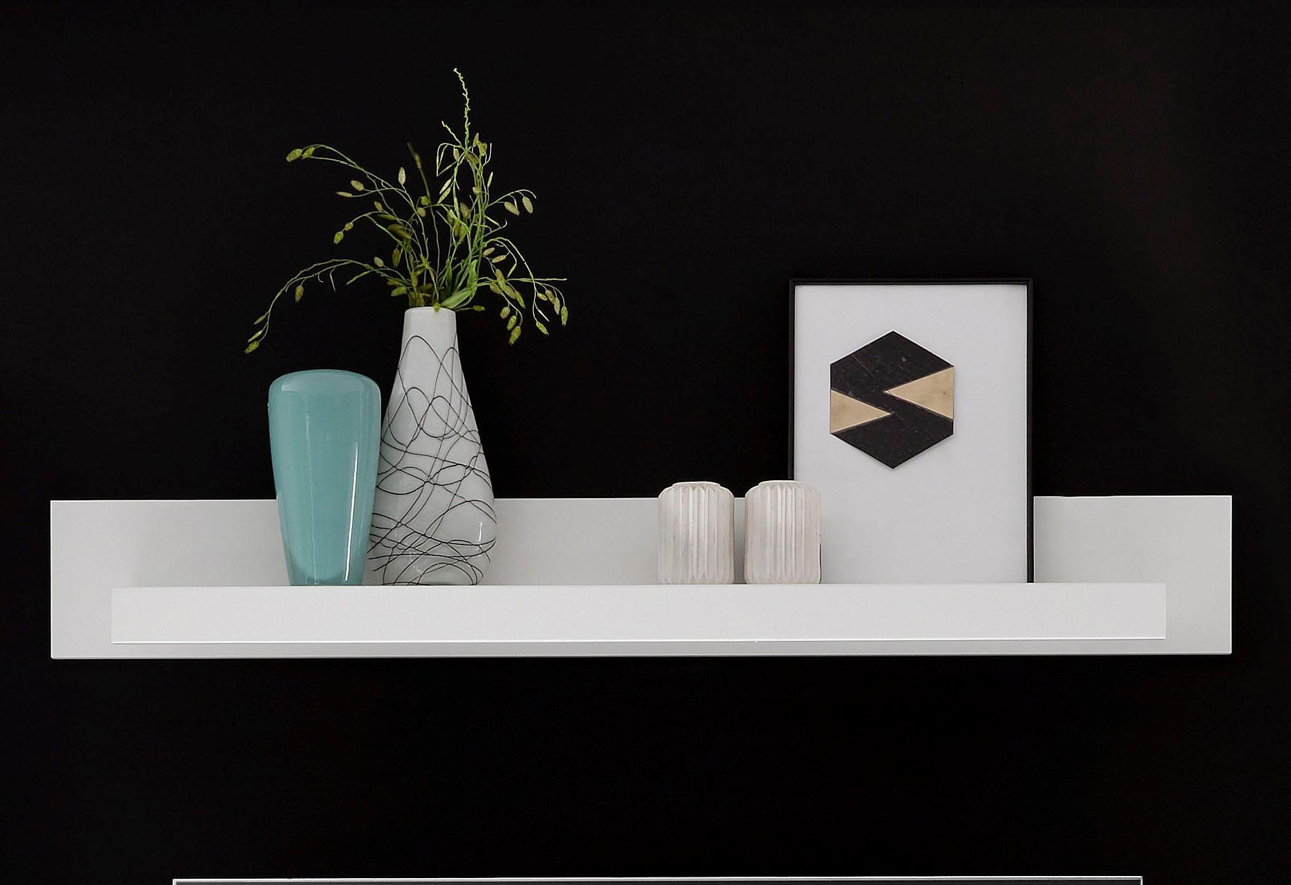 INOSIGN Wandboard »Cantara, modernes Wandregal, Hängeregal mit Ablagefach«, vielseitig einsetzbar, in Eiche Evoke oder weiss erhältlich