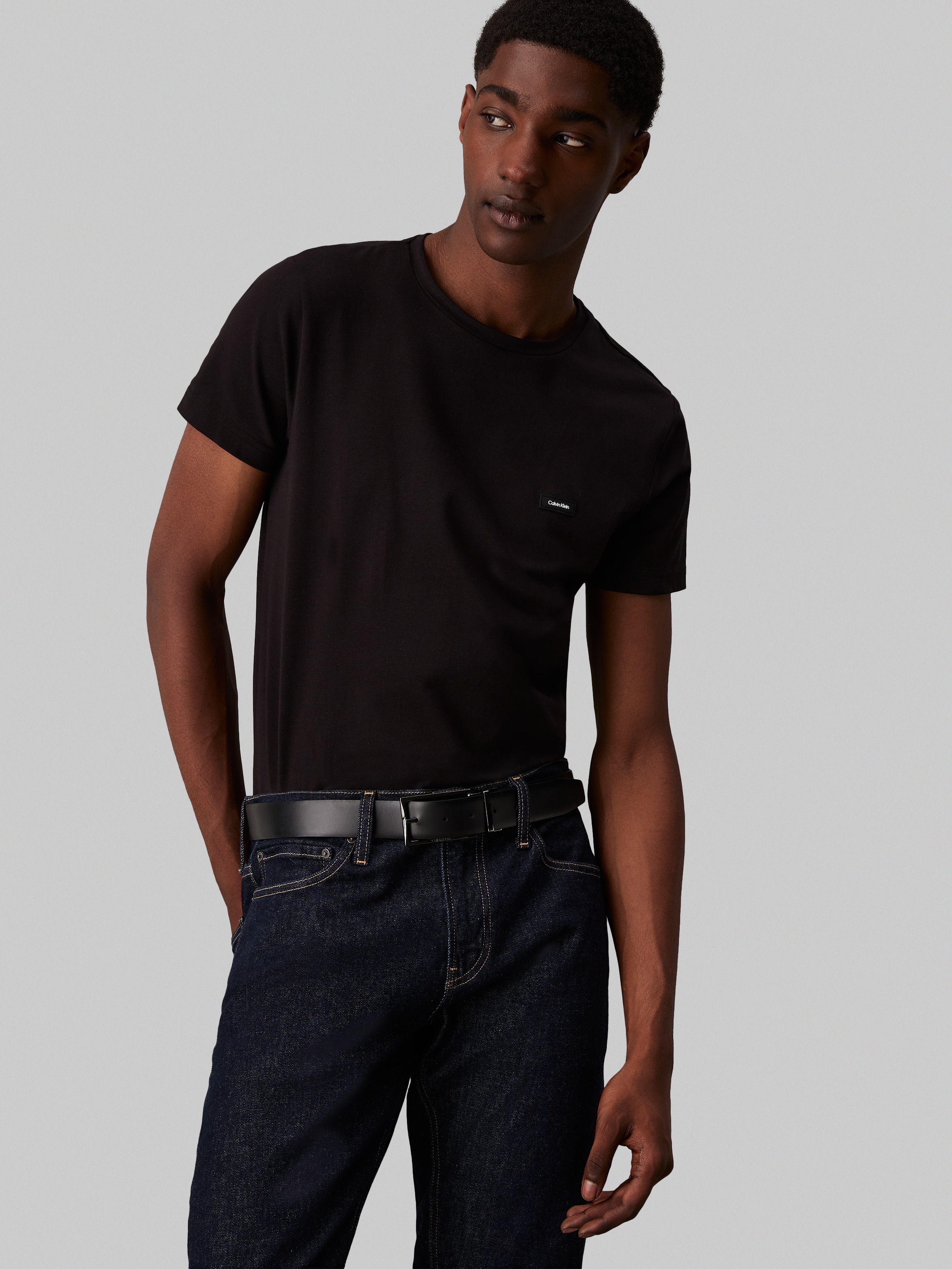 Calvin Klein T-Shirt »STRETCH SLIM FIT T-SHIRT« mit Rundhalsausschnitt