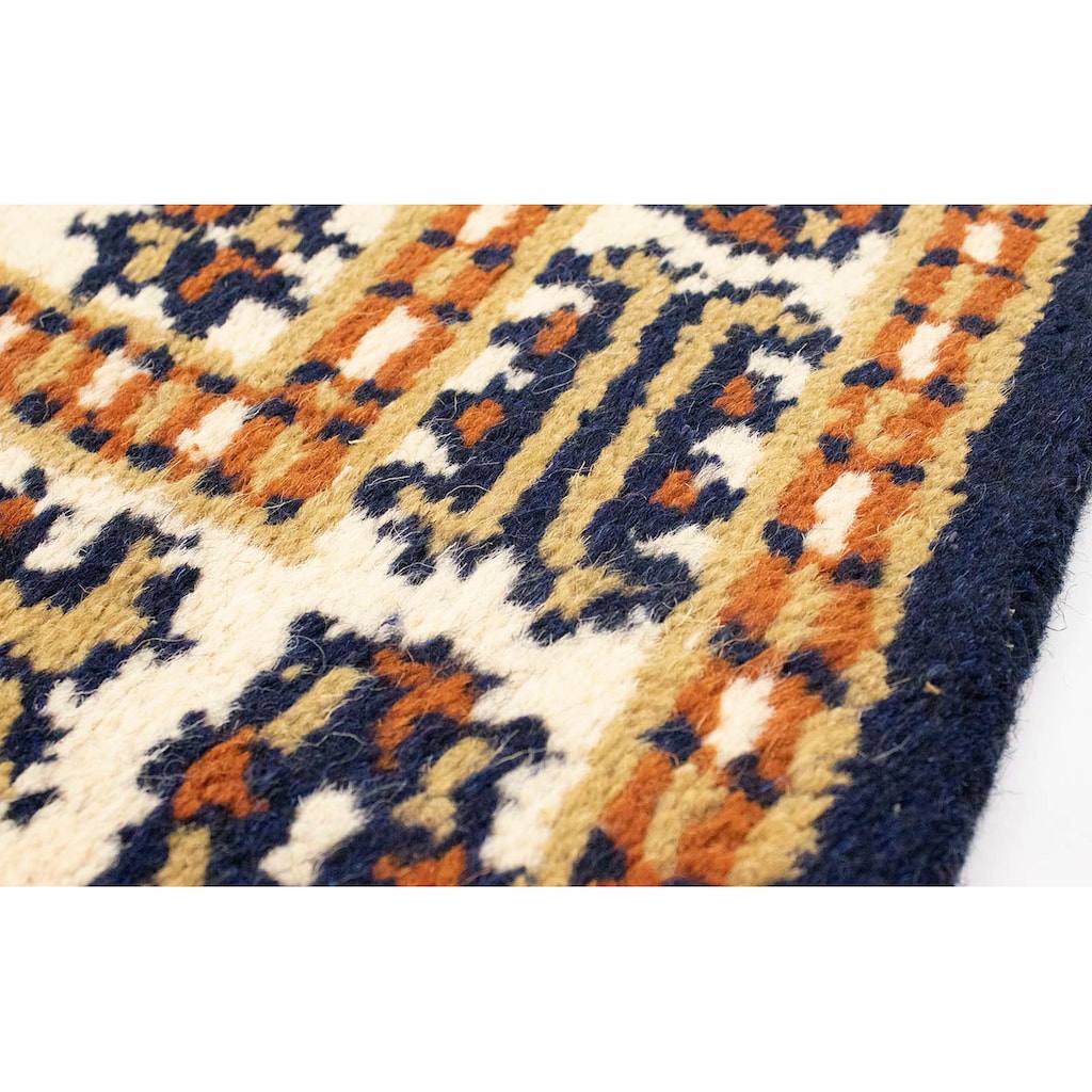morgenland Wollteppich »Bidjar Teppich handgeknüpft dunkelblau«, rechteckig, handgeknüpft