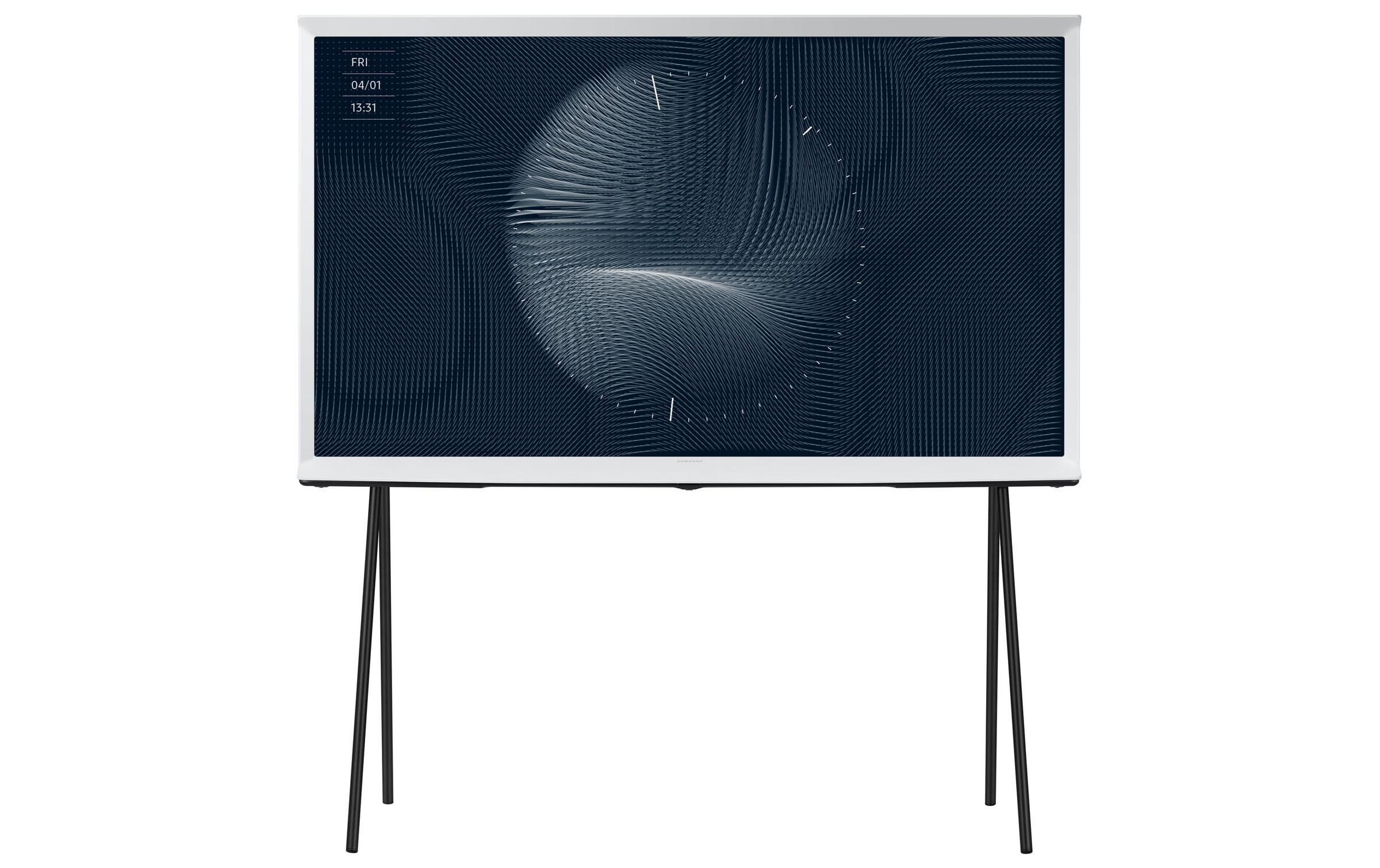 Samsung QLED-Fernseher »The Serif Cloud White 2022«, 4K Ultra HD