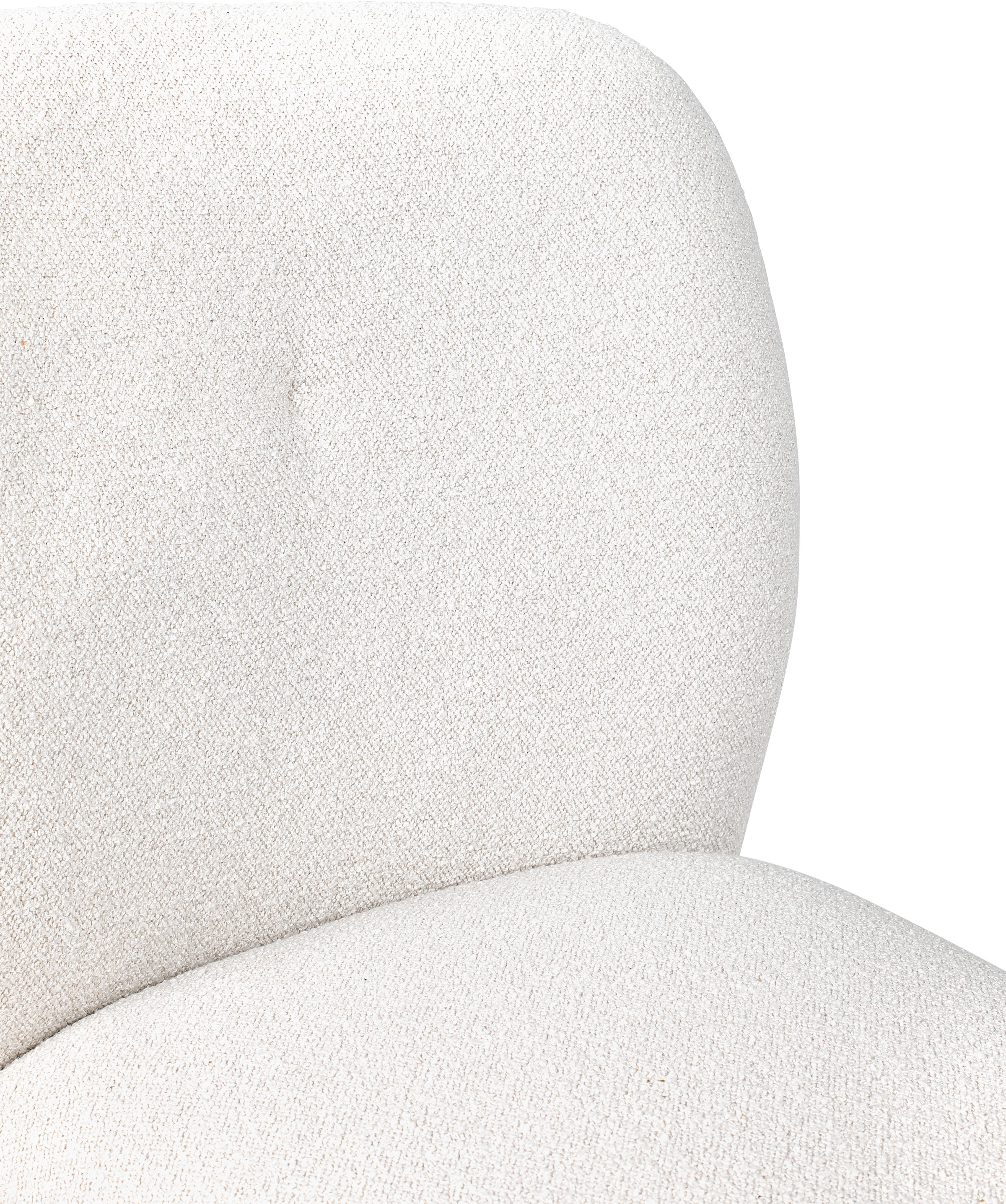 TOM TAILOR HOME Freischwinger »PEBBLE CHAIR«, (Set), 2 St., Webstoff Bouclé, Esszimmerstuhl, Freischwinger, 140 kg belastbar, Rundrohrgestell