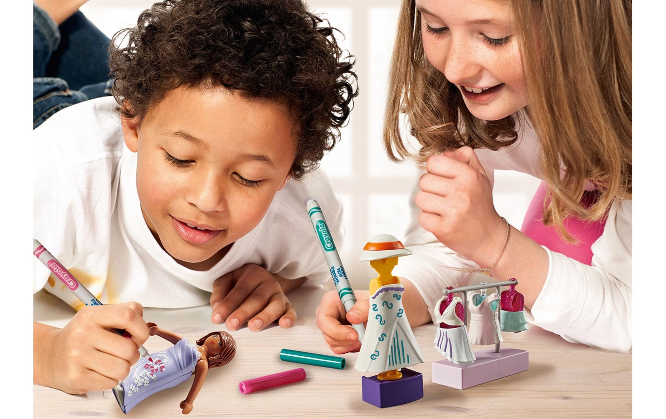 Playmobil® Spielbausteine »Color Fashion Design Set 71373«, (45 St.)