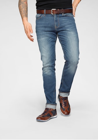 MUSTANG 5-Pocket-Jeans »Vegas«, leichter used Look kaufen