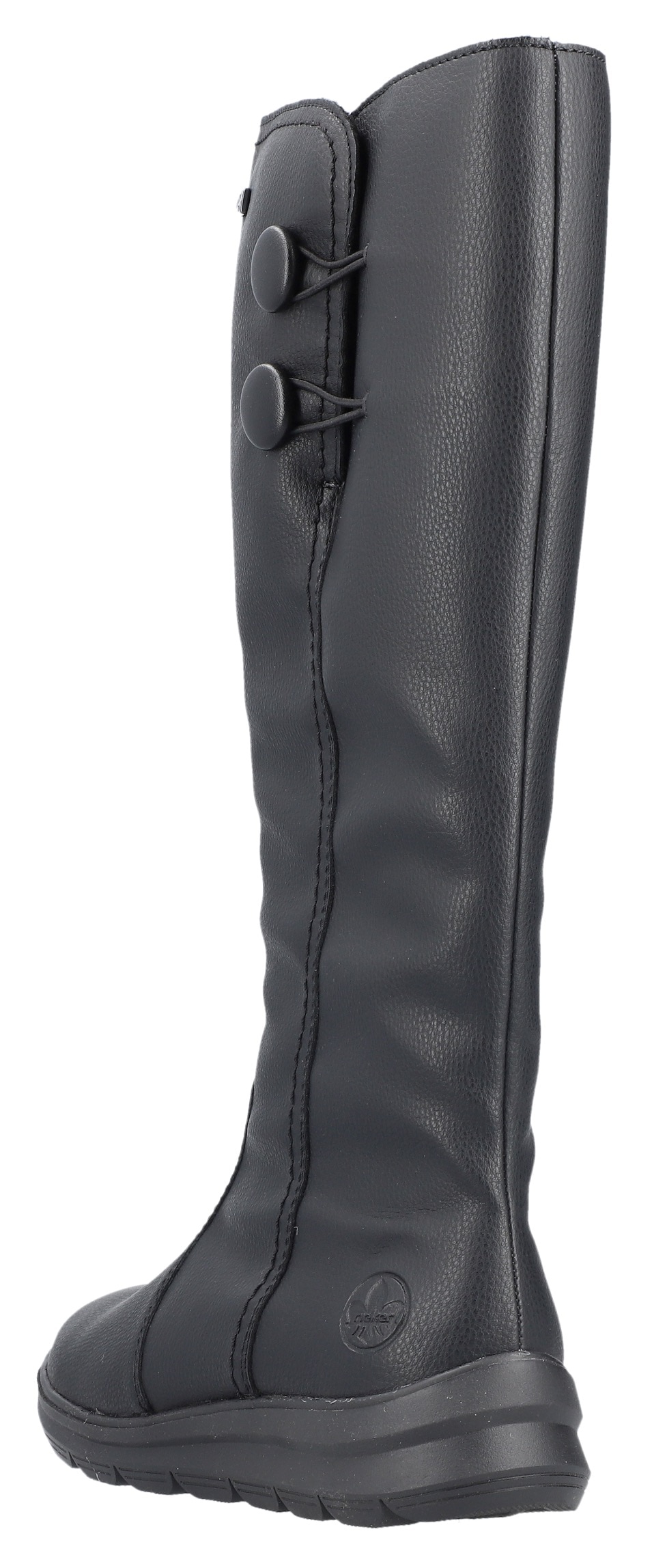 Rieker Winterstiefel, Langschaftstiefel, Keilabsatz, mit Warmfutter und Reissverschluss