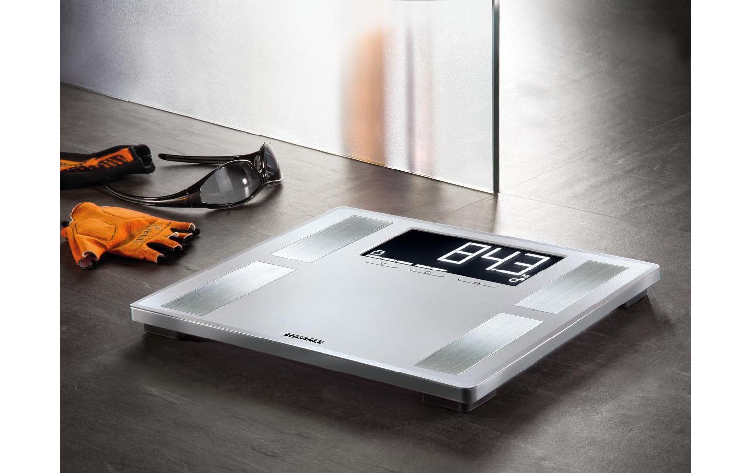 Soehnle Körper-Analyse-Waage »Shape Sense Profi 200 Silberfarben«