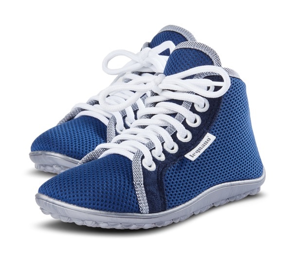 Leguano Barfussschuh "LEGUANITO AKTIV PLUS" Schnürschuh, Schnürboot, Freizeitschuh mit speziell entwickelter Sohle