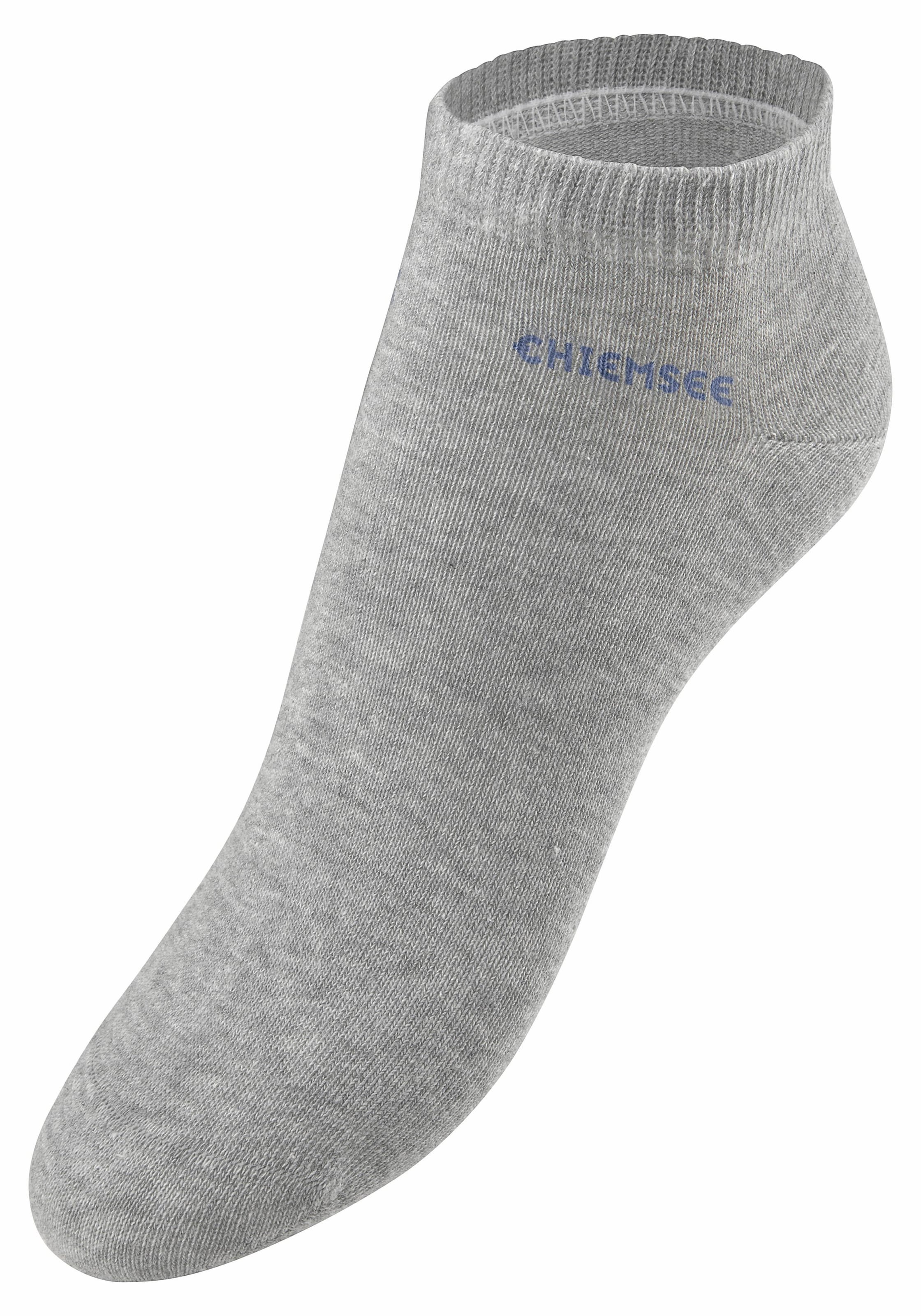 Chiemsee Sneakersocken, (Packung, 7 Paar), mit eingestricktem Schriftzug