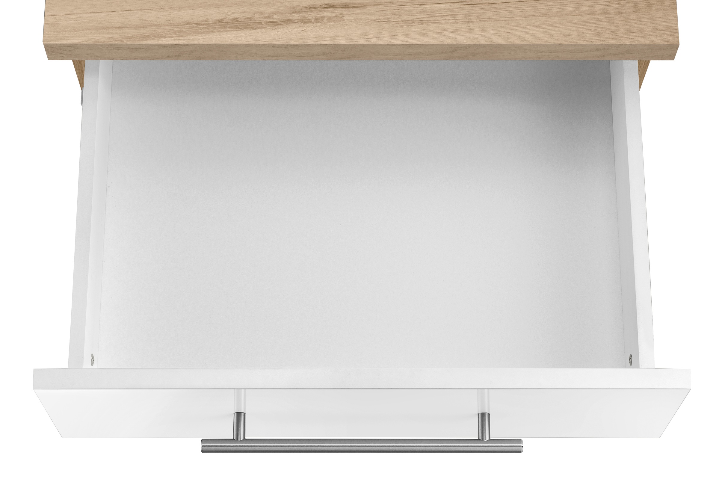 wiho Küchen Unterschrank »Cali«, 50 cm breit, mit 2 grossen Auszügen