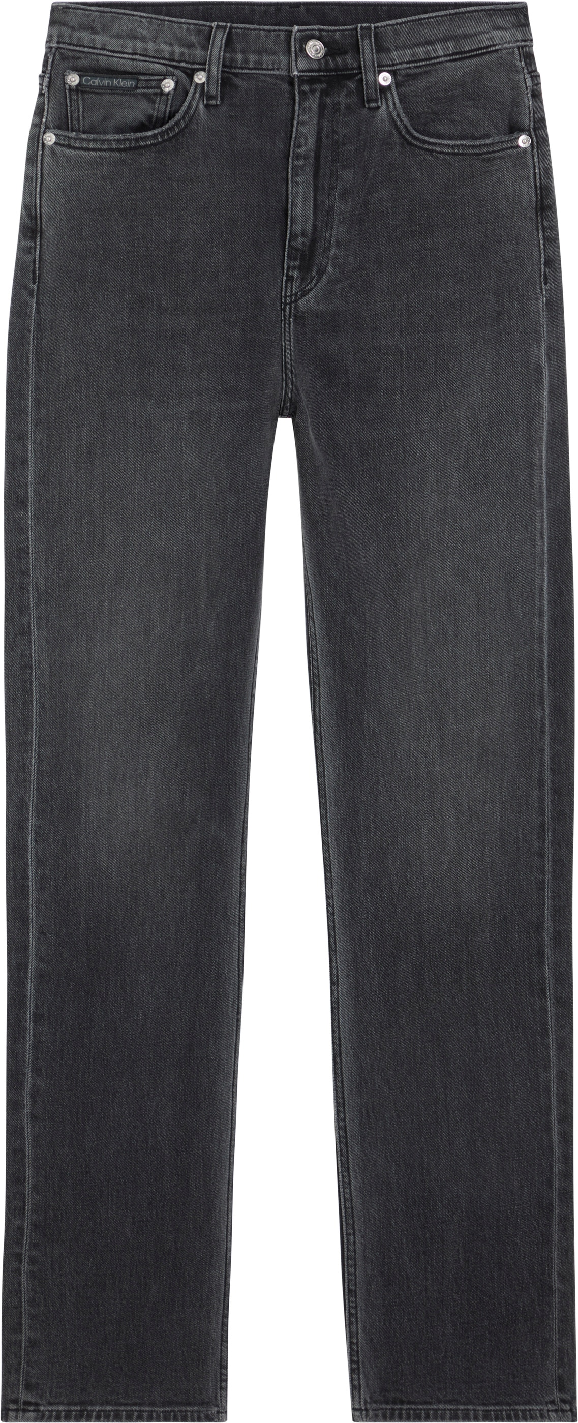 Calvin Klein Jeans Straight-Jeans »HIGH RISE STRAIGHT«, in schwarzer Waschung