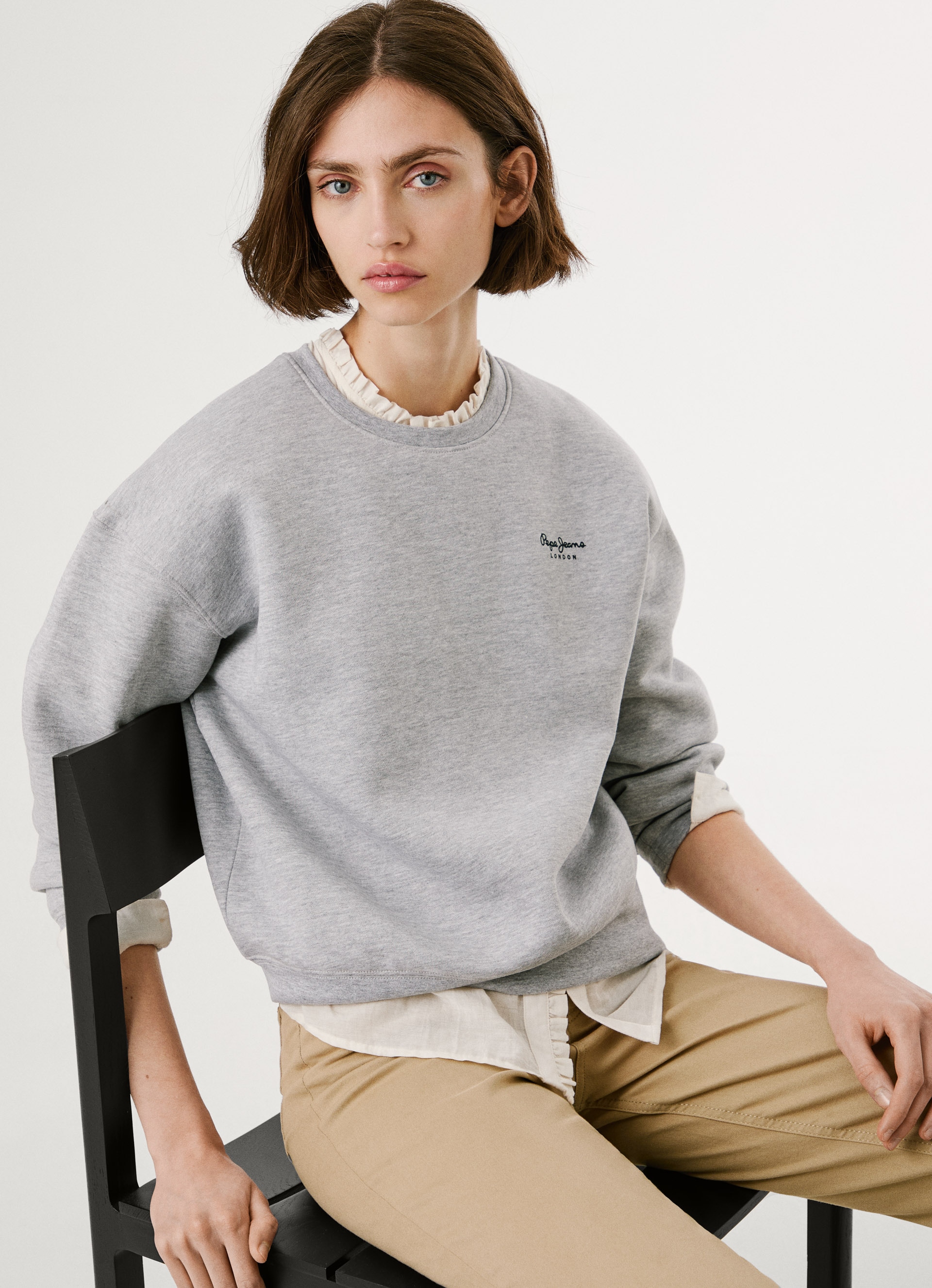 Pepe Jeans Sweatshirt »BABI«, mit Rundhals und Logo