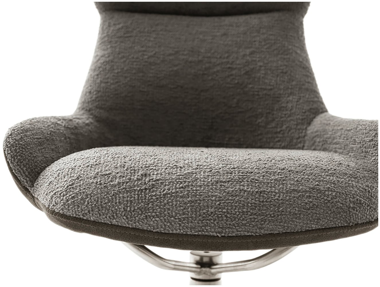 MCA furniture Esszimmerstuhl »PELION«, Feingewebe, (2er-Set), drehbar 360°, Dreh- & Schwingfunktion, Sitzhöhe ca. 50 cm