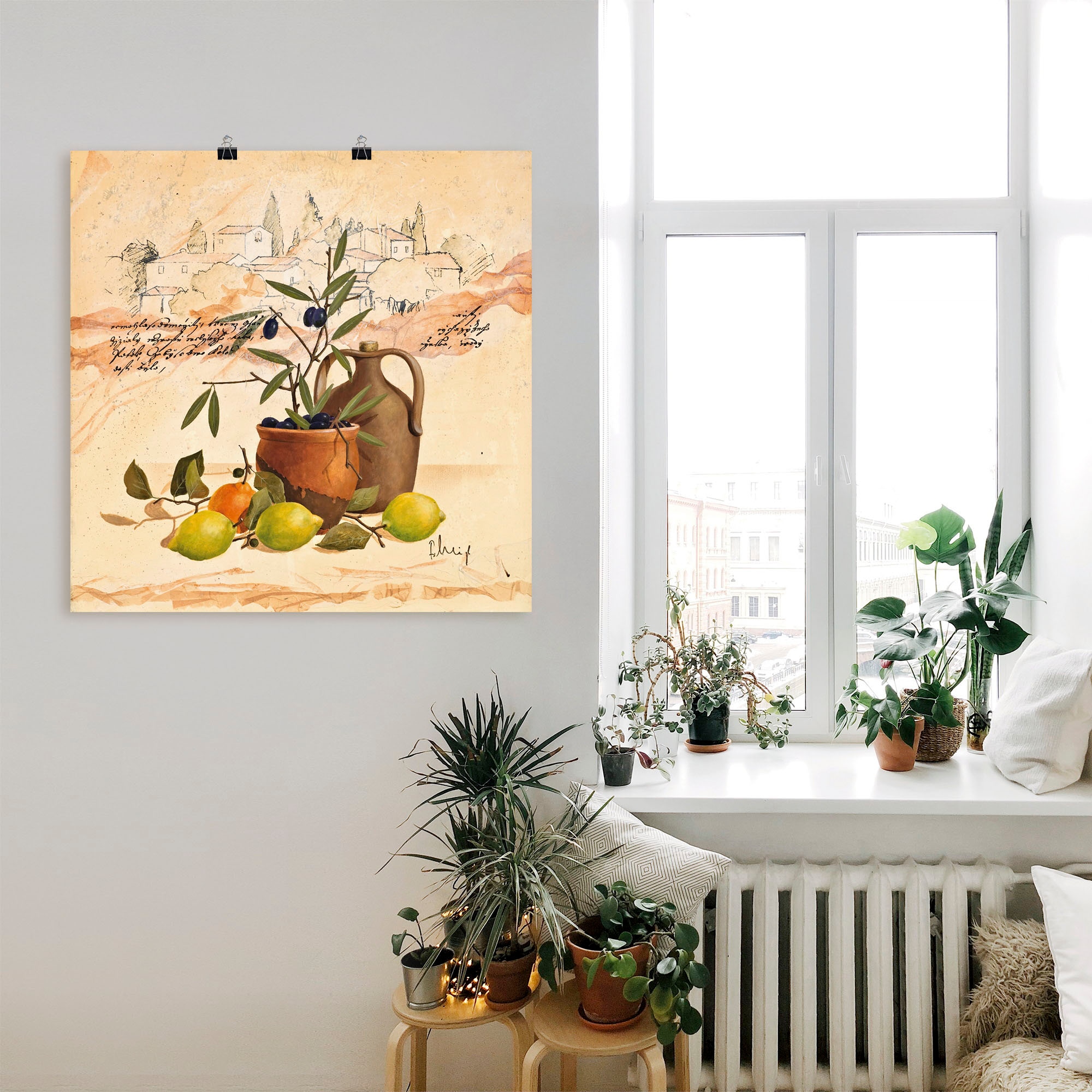 Artland Wandbild »Lavendel Impressionen«, Arrangements, (1 St.), als Leinwandbild, Poster, Wandaufkleber in verschied. Grössen