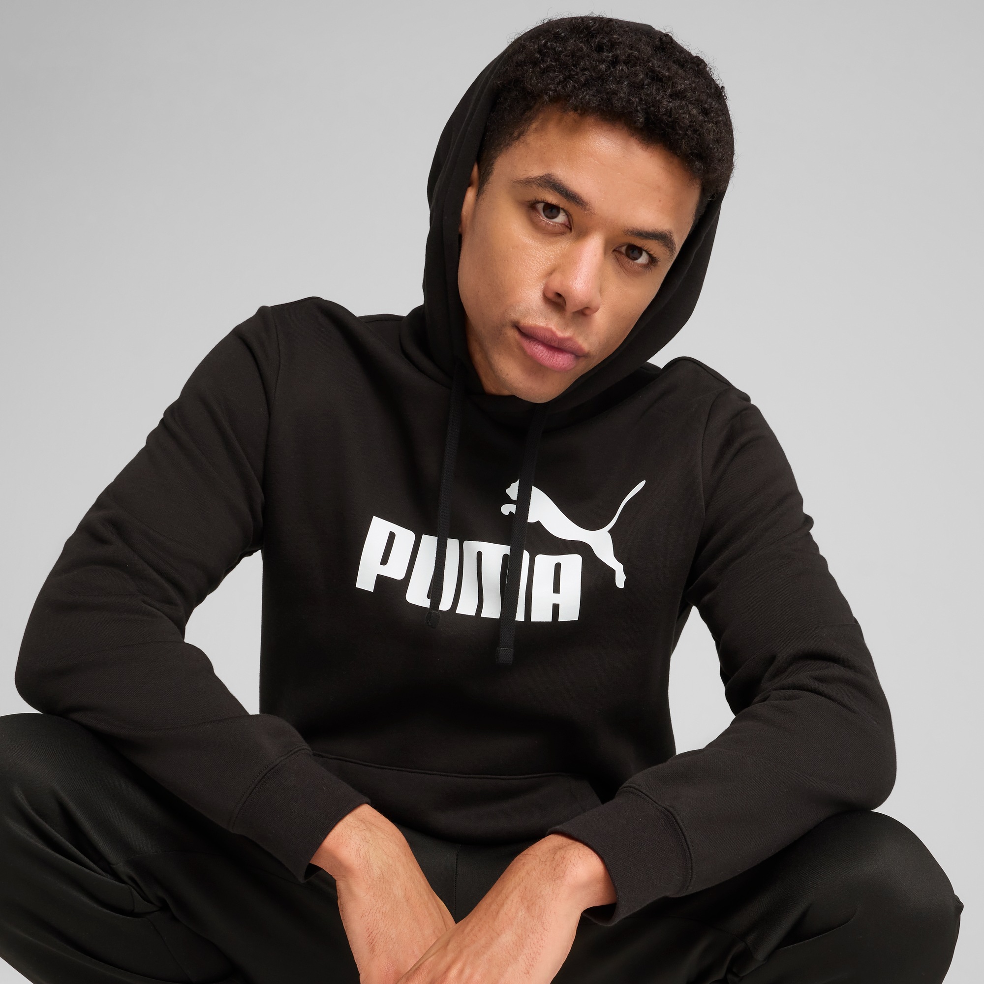 PUMA Kapuzensweatshirt »ESS NO. 1 LOGO HOODIE FL«