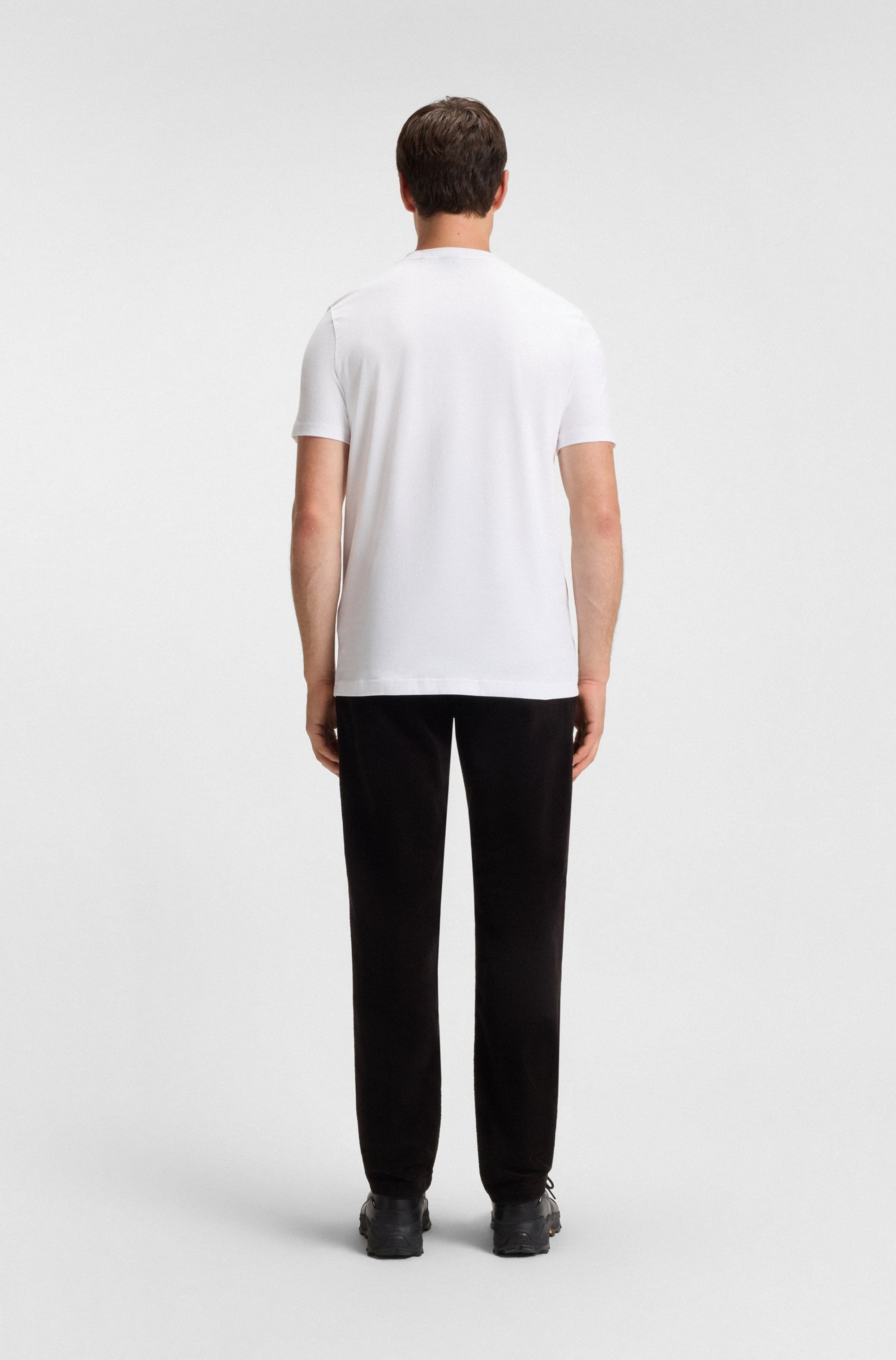 BOSS ORANGE T-Shirt »Thinking«, mit grossem BOSS Druck auf der Brust