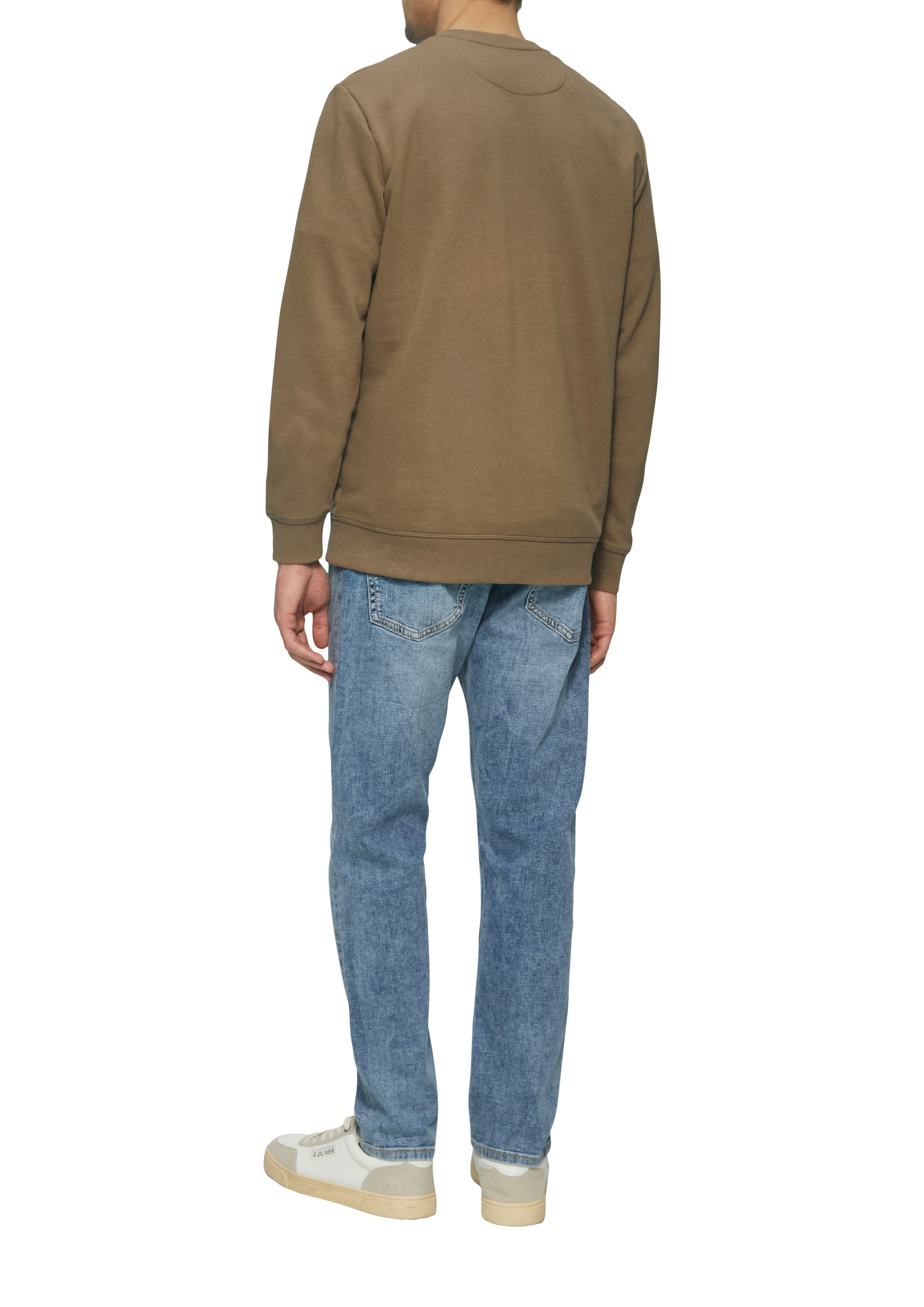s.Oliver Sweatshirt, mit Logo Stickerei