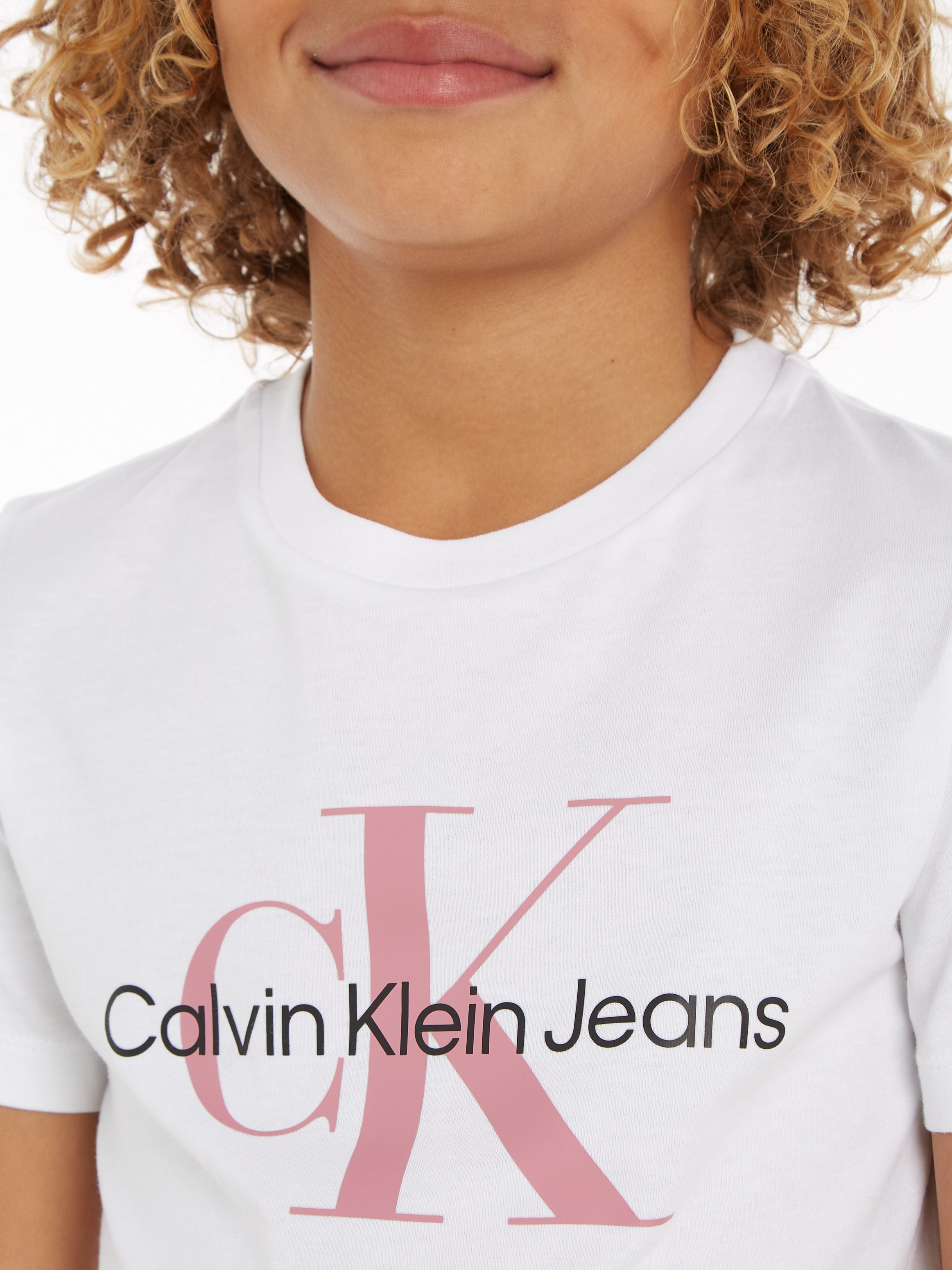 ✵ Calvin Klein Jeans T-Shirt »CK SS günstig MONOGRAM Jelmoli-Versand T-SHIRT« ordern 