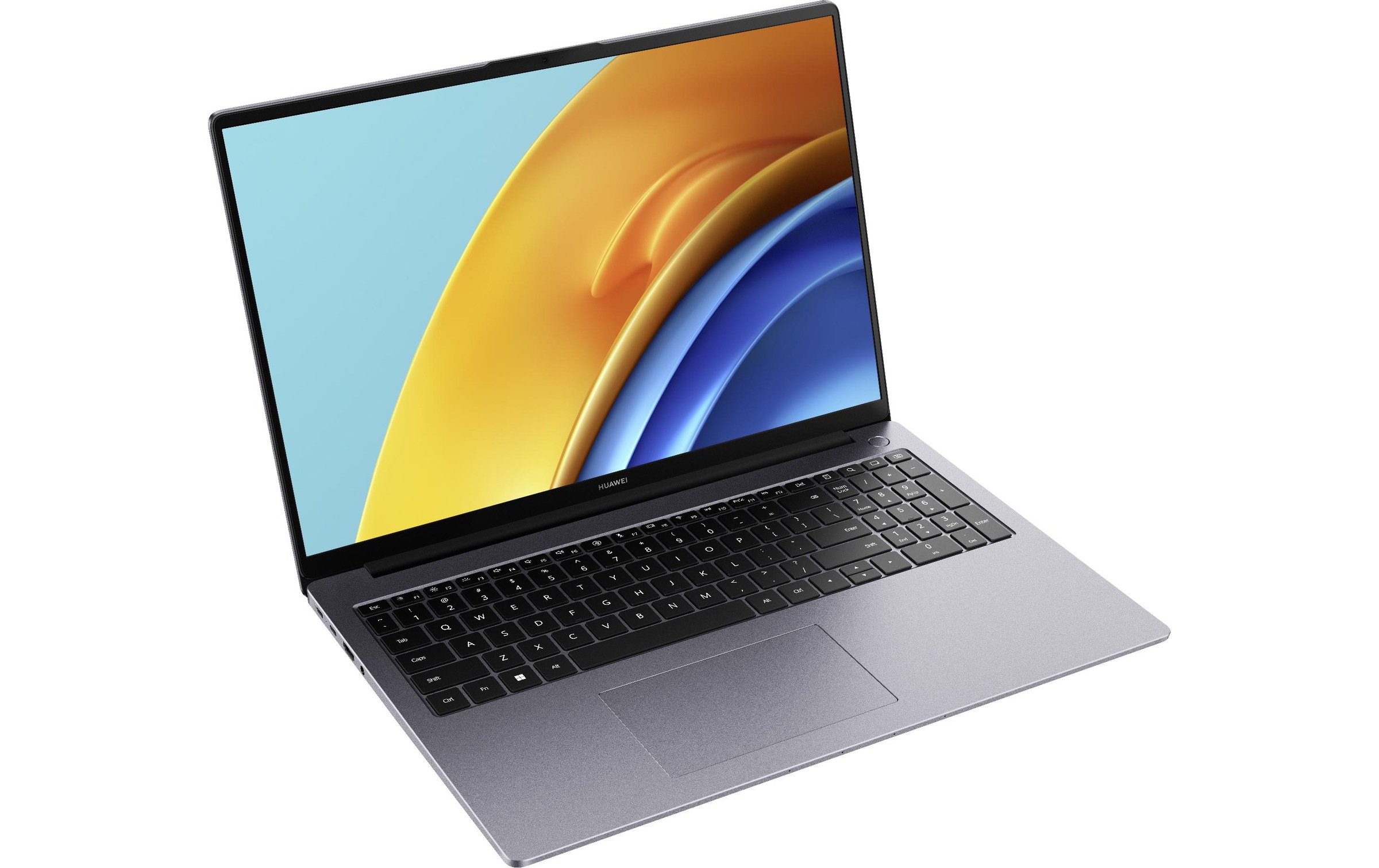 Huawei Notebook »D16 i7«, 40,48 cm, / 16 Zoll, Intel, Core i7, Iris Xe Graphics, 512 GB SSD