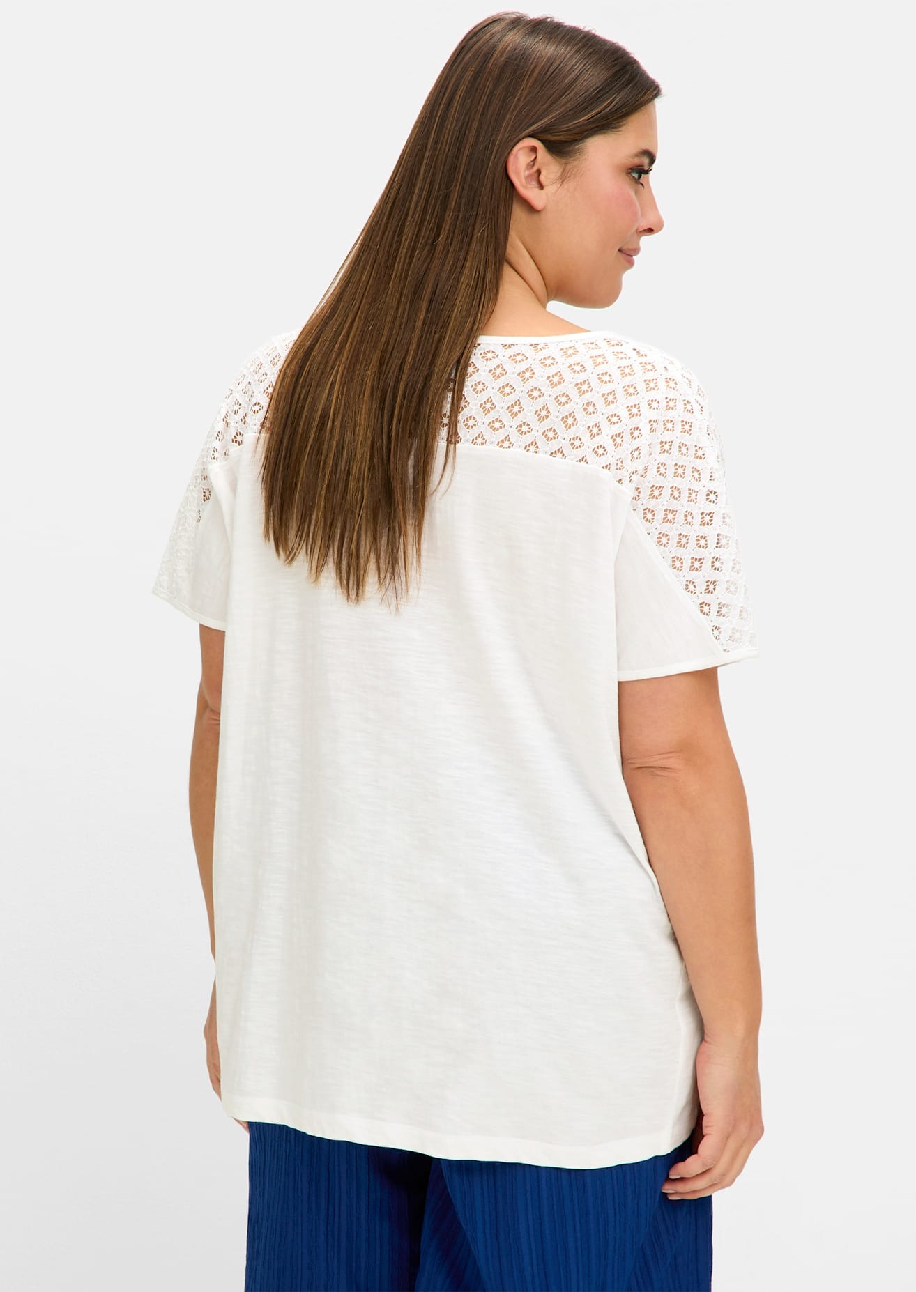Sheego T-Shirt »Shirt«, (1 tlg.)