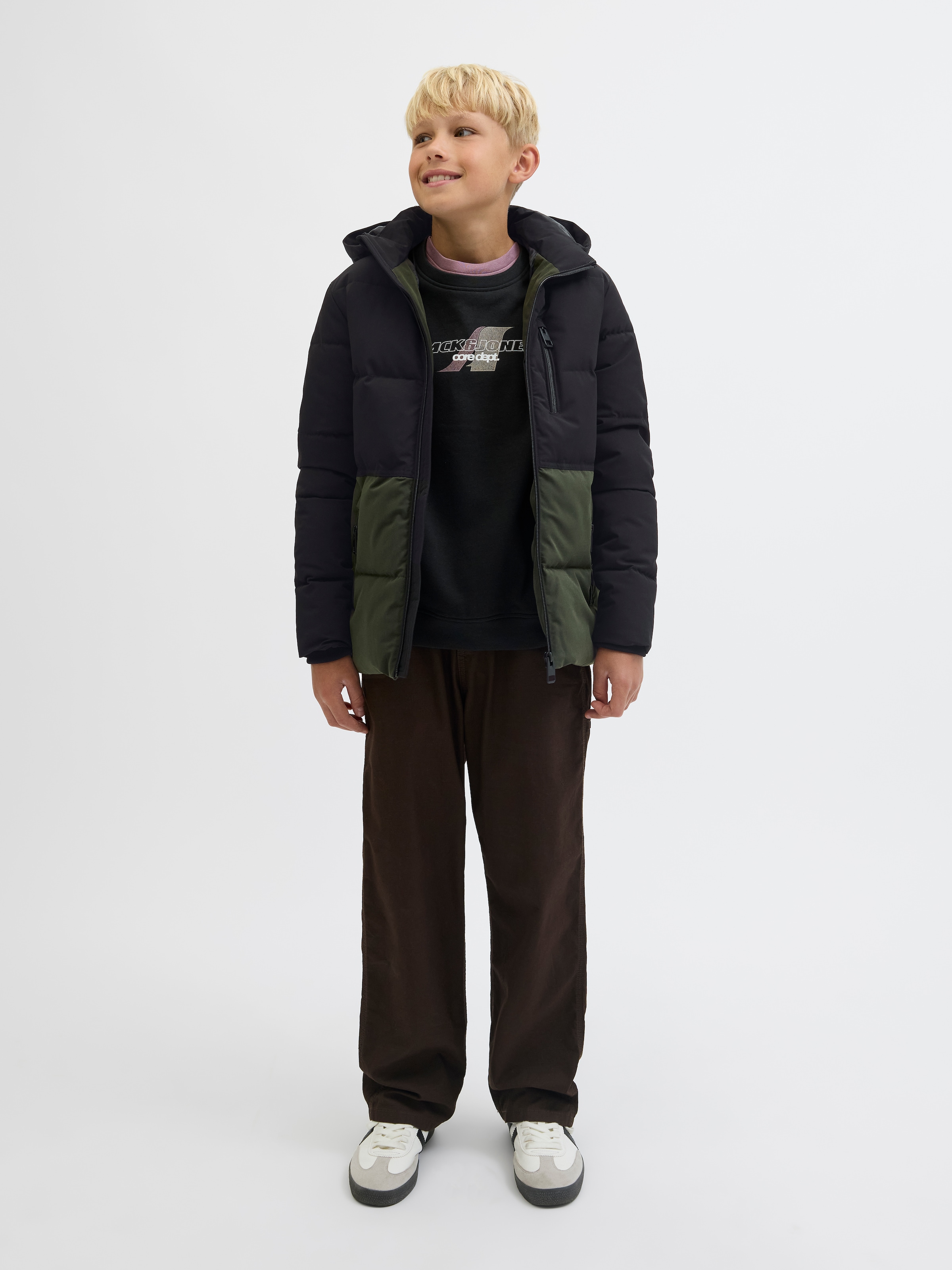 Jack & Jones Junior Steppjacke »JJEOWEN PUFFER SN JNR«