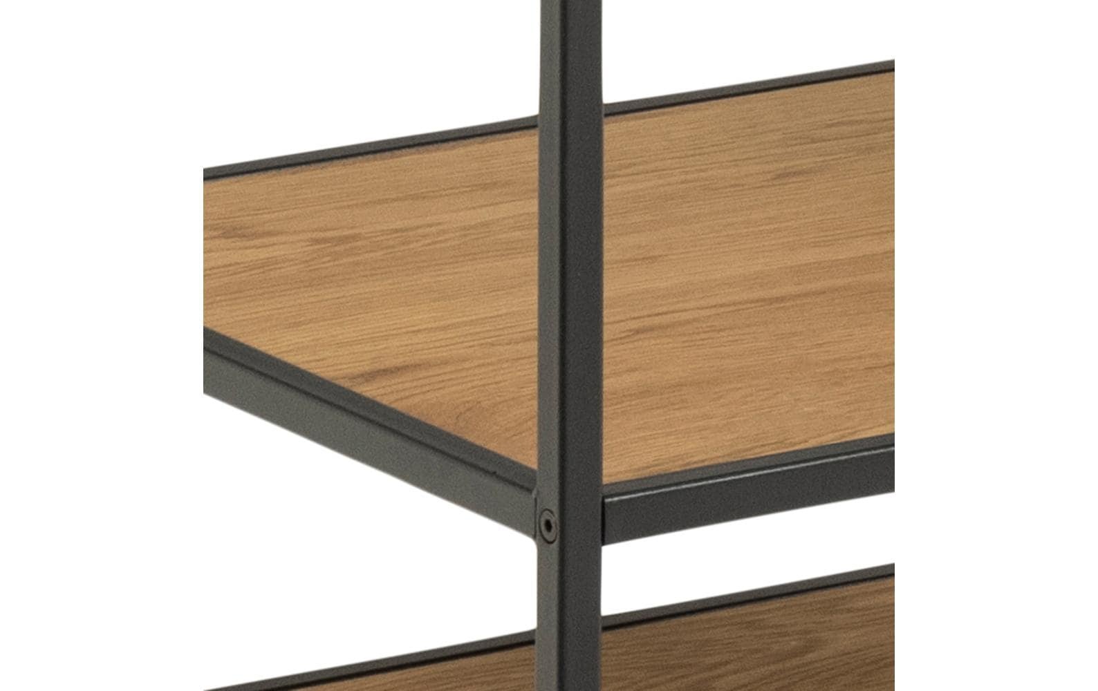 AC Design Garderobenständer »Seaford 77 x 45 x 165 cm, Eiche/Schwarz«