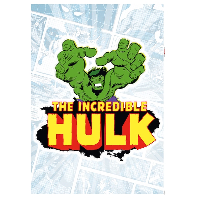 ✵ Komar Wandtattoo »Hulk Comic Classic«, (1 St.), 50x70 cm (Breite x Höhe), selbstklebendes  Wandtattoo online kaufen | Jelmoli-Versand