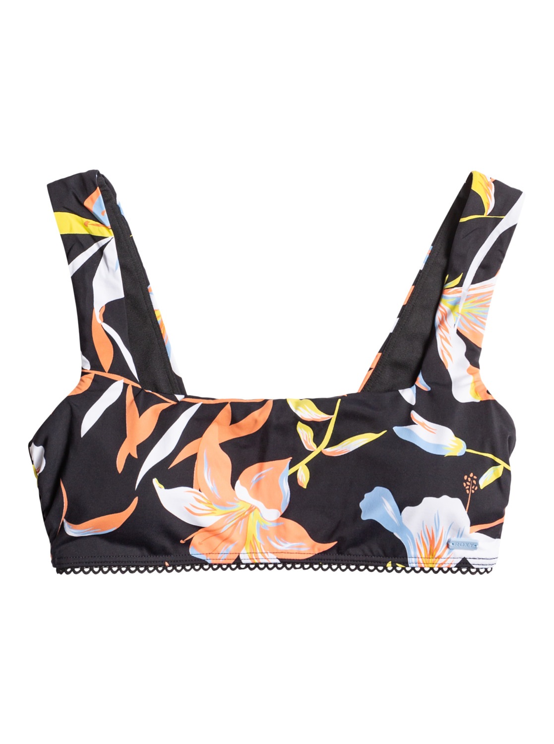 Roxy Bandeau-Bikini-Top »Hibiscus Wave«