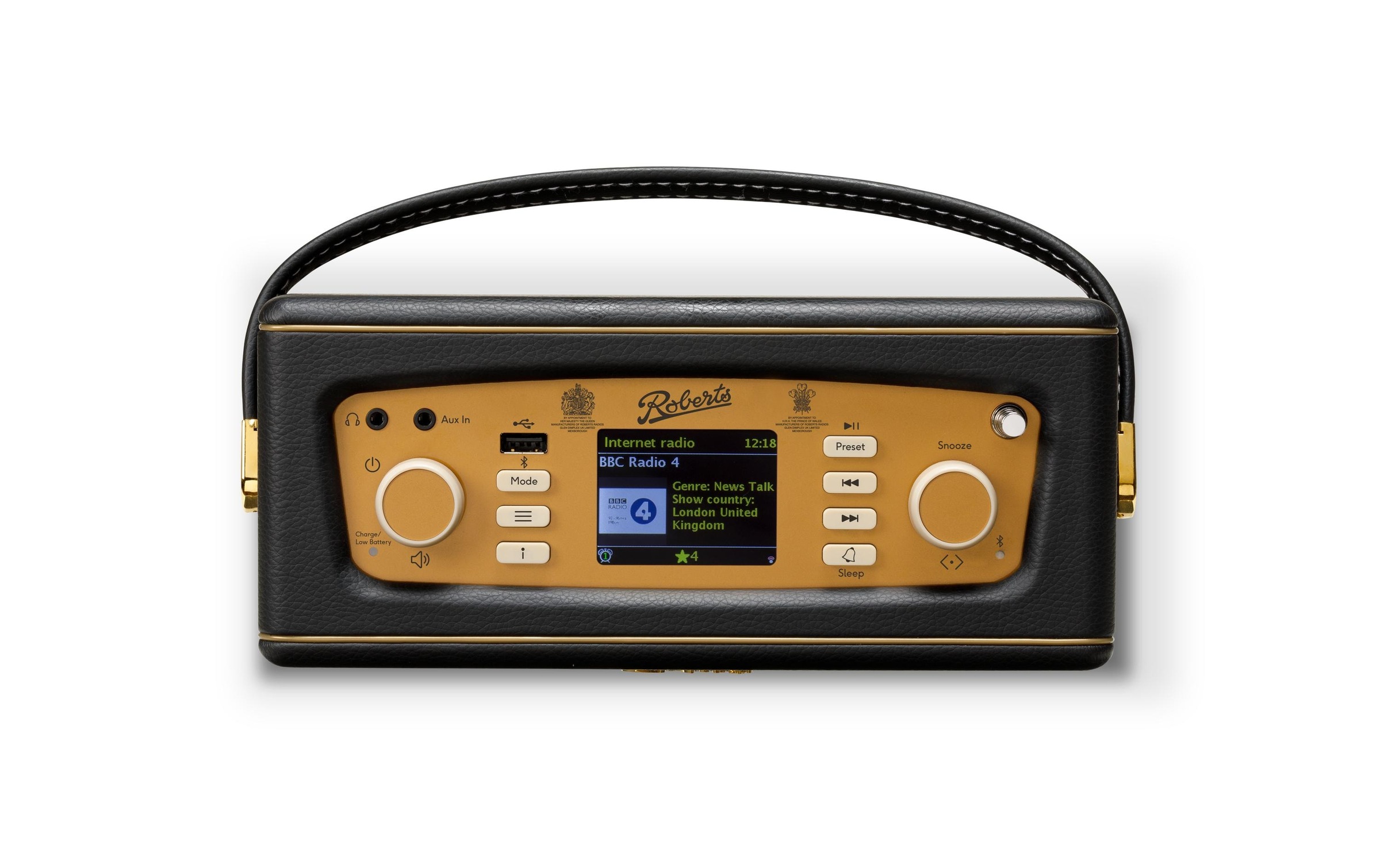 ROBERTS RADIO Digitalradio (DAB+) »Revival iStream«, (Bluetooth FM-Tuner-Internetradio-Digitalradio (DAB+)
