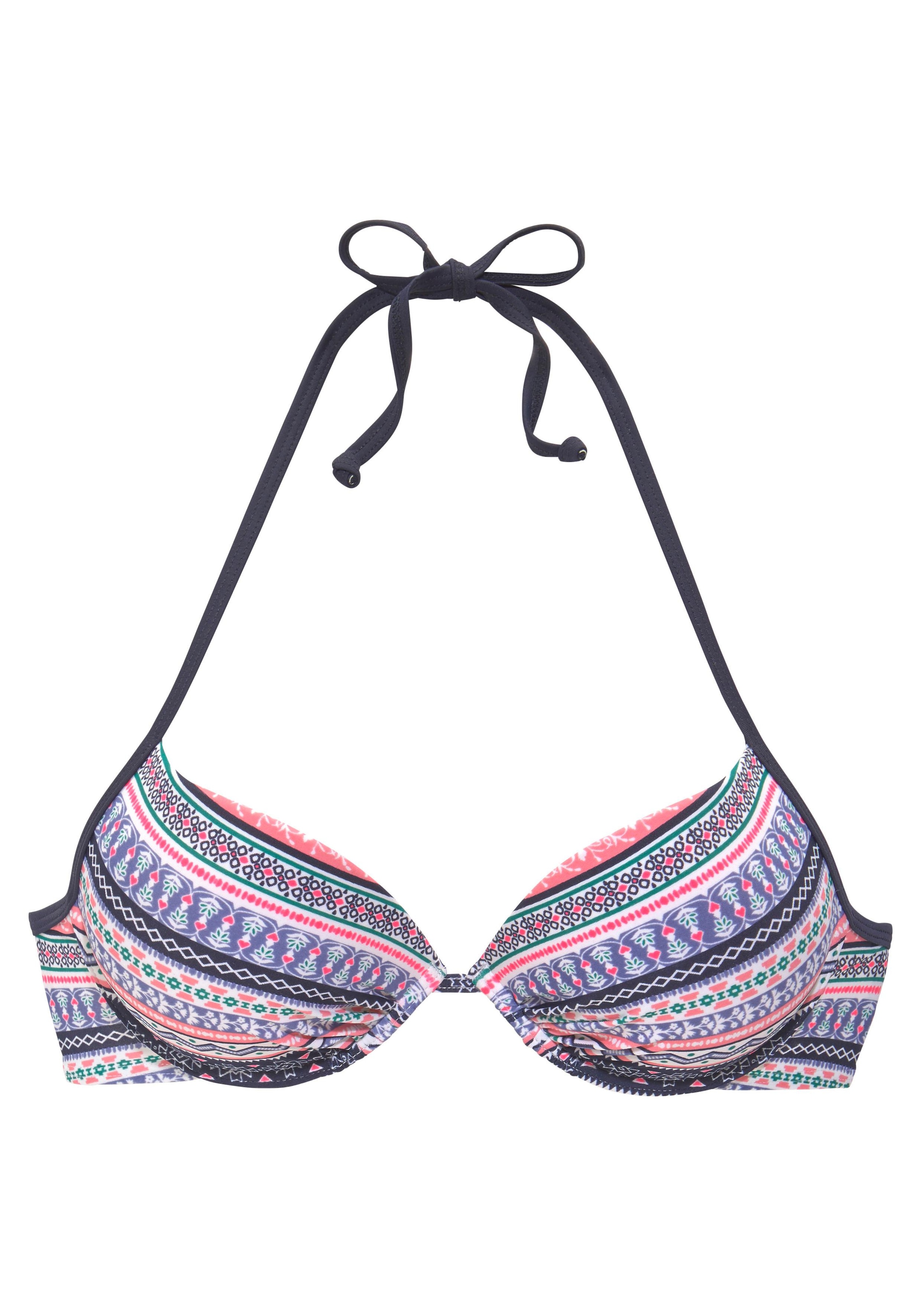 s.Oliver Push-Up-Bikini-Top »Barcelona«, im Schweiz online bestellen bei Jelmoli-Versand Ethno-Druck