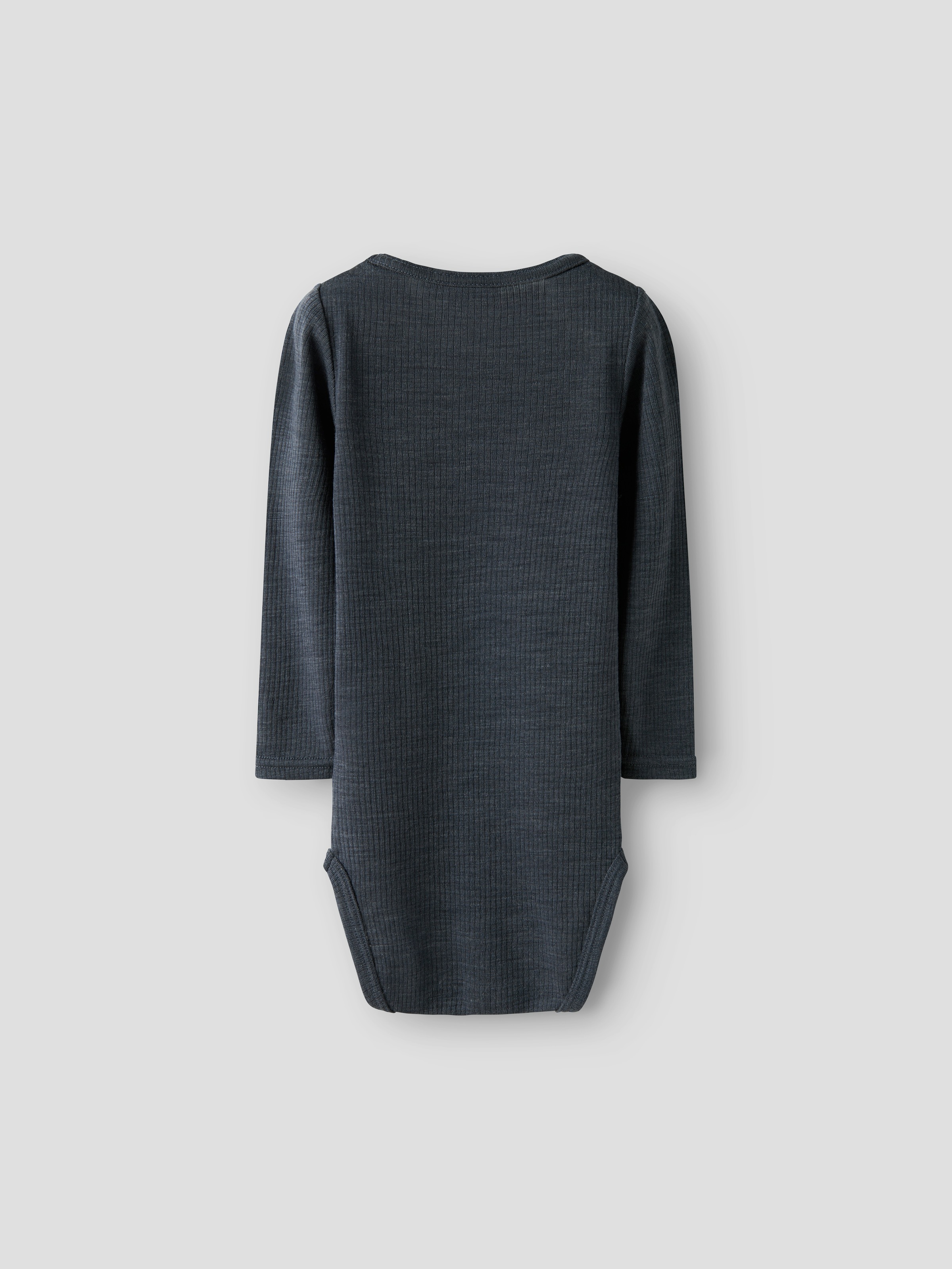 Name It Langarmbody »NBNWAX WOOL RIB LS BODY NOOS«, aus reiner Merinowolle
