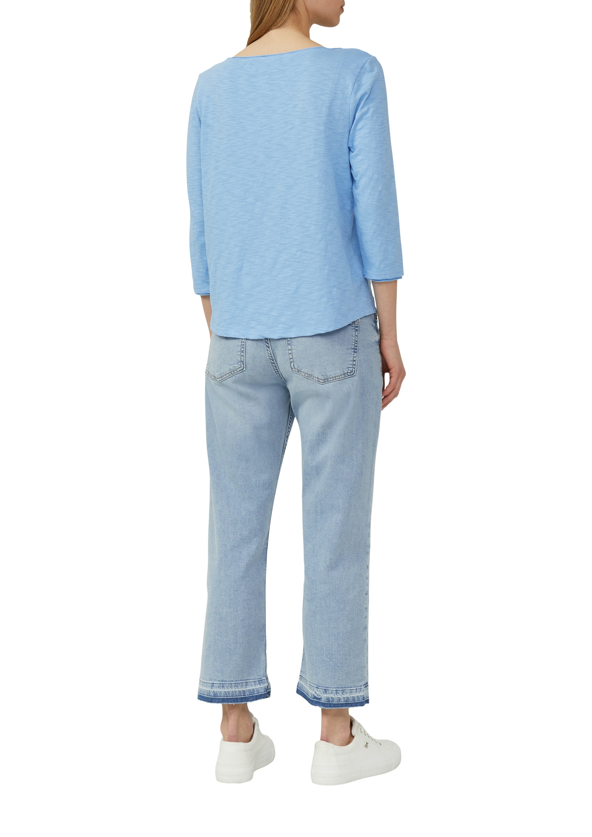 s.Oliver Langarmshirt, aus Flammgarn