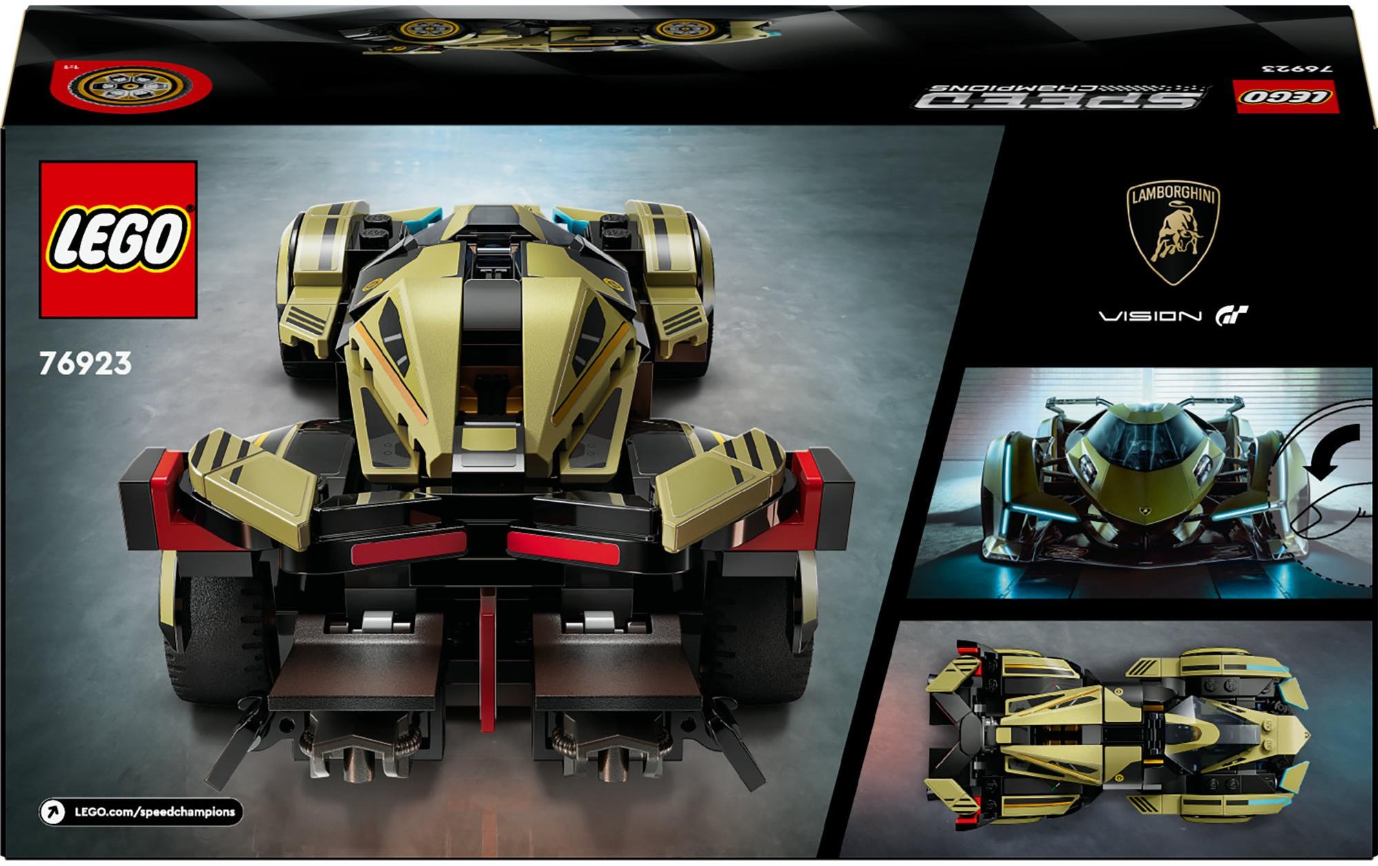 LEGO® Spielbausteine »Speed Champions Lamborghini Lambo V12 Vision GT 76923«, (230 St.)