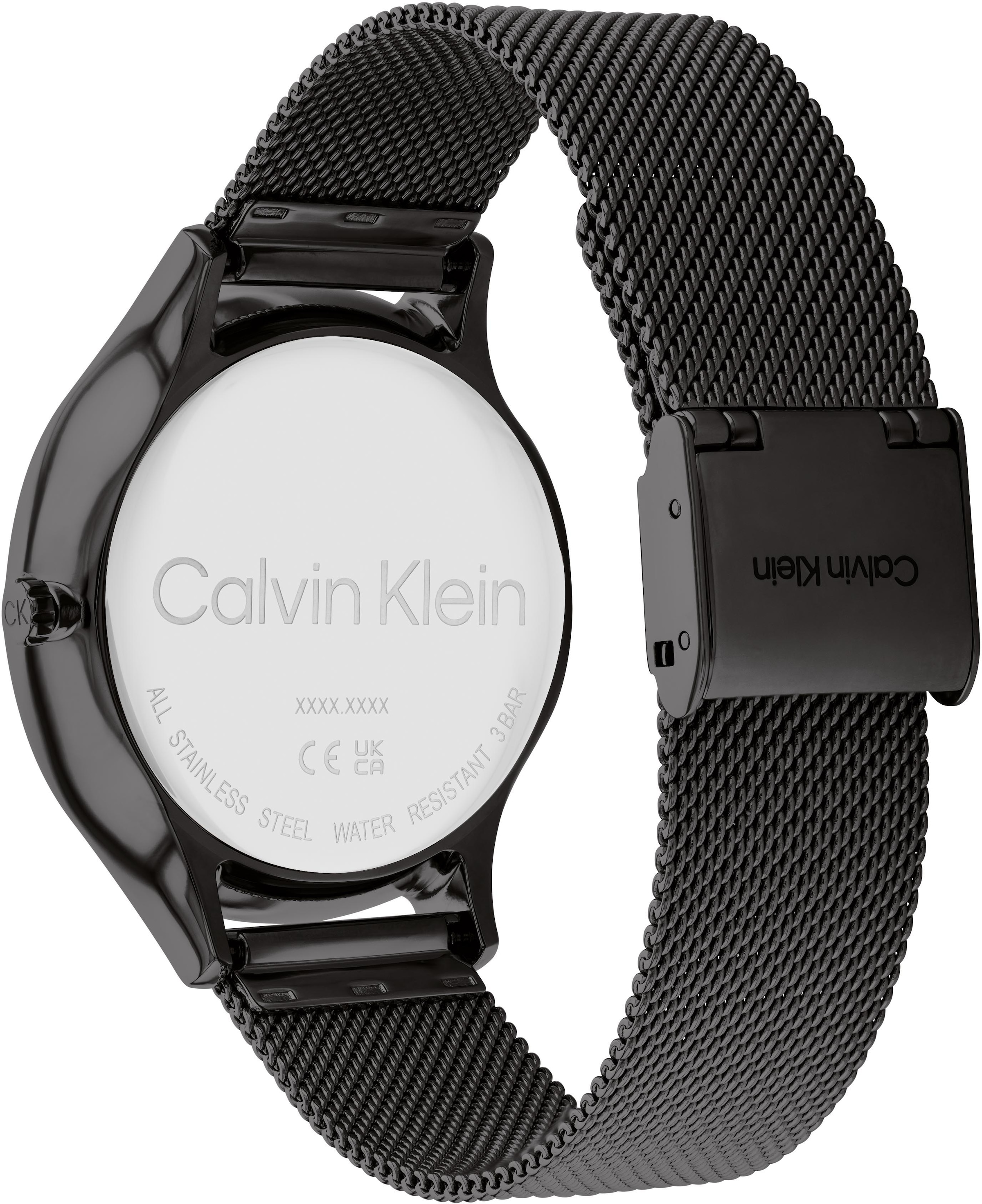 Calvin Klein Multifunktionsuhr »Timeless Multifunction, 25200105«, Quarzuhr, Armbanduhr, Damenuhr, Datum, IP-Beschichtung