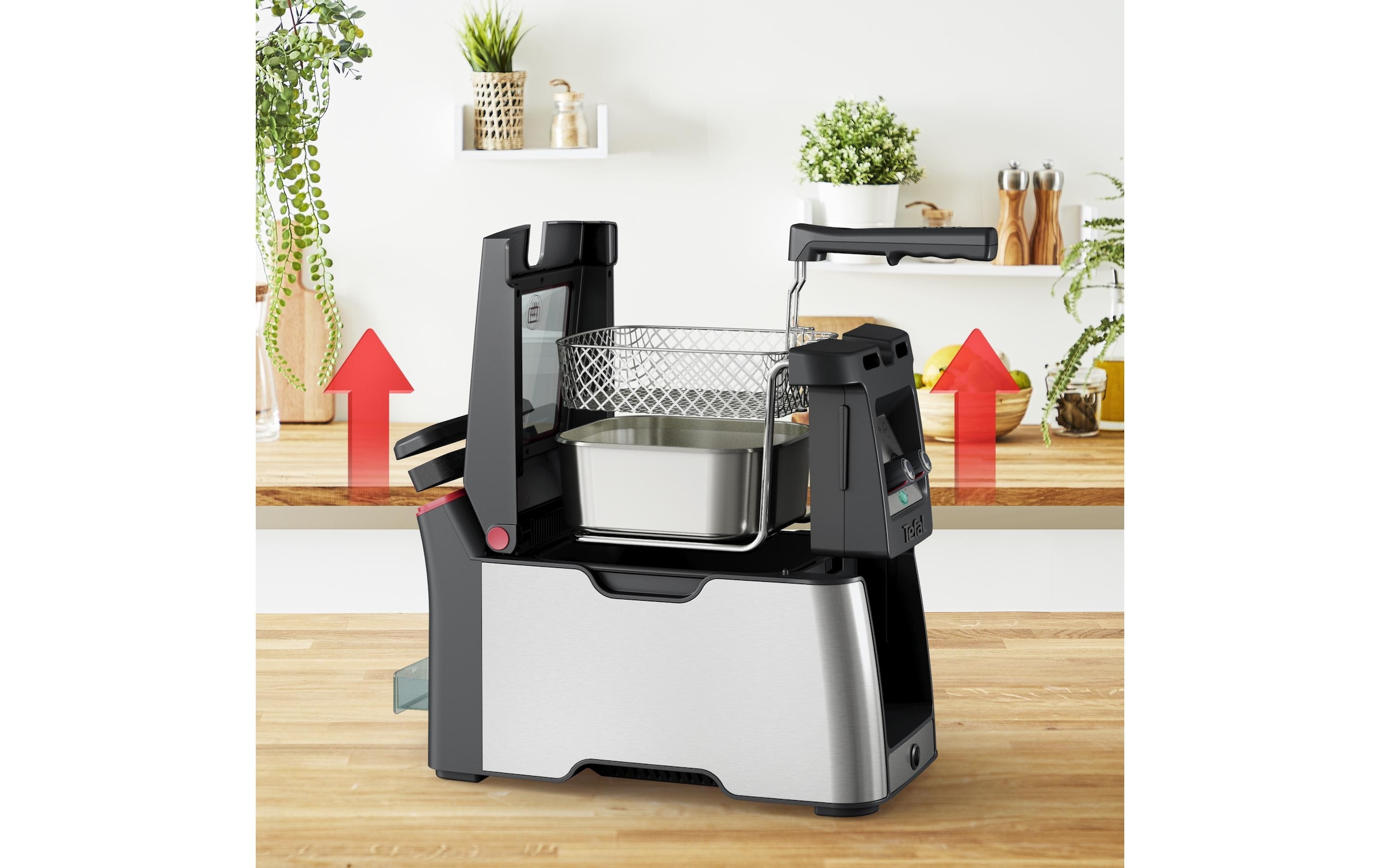 Tefal Fritteuse »Clear Duo FR600DCH«, 2000 W