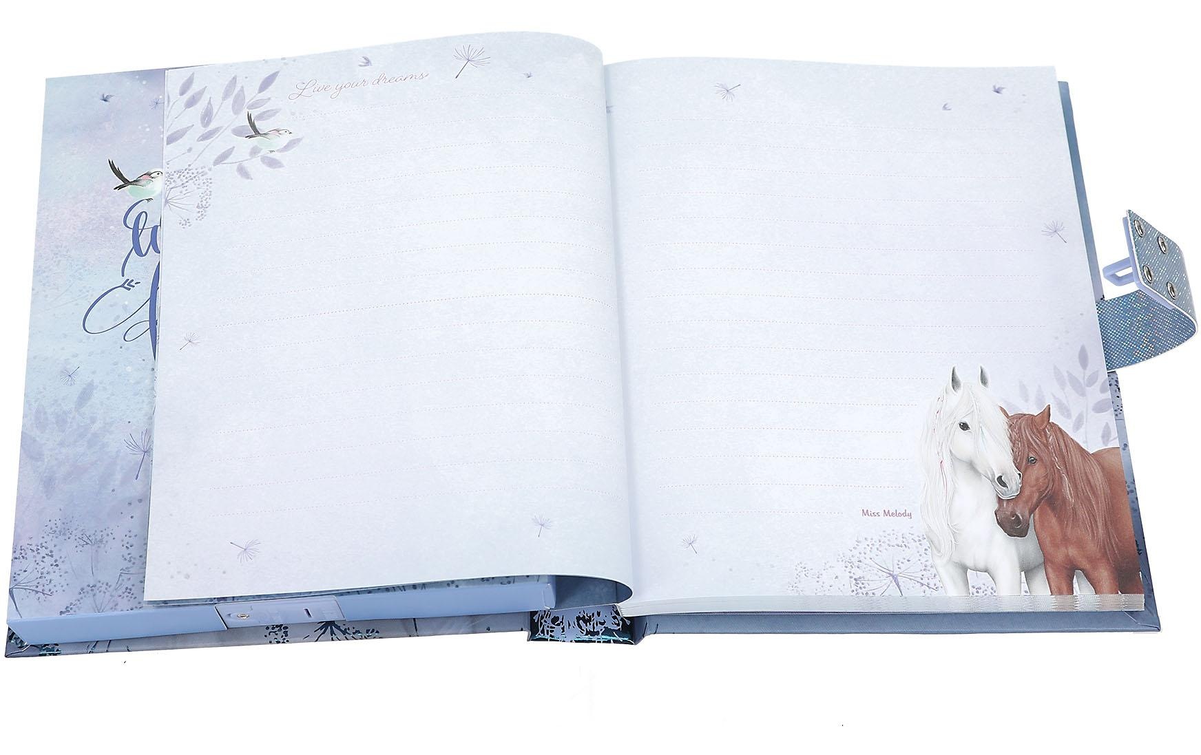 Depesche Notizbuch »Miss Melody mit Code und Musik«
