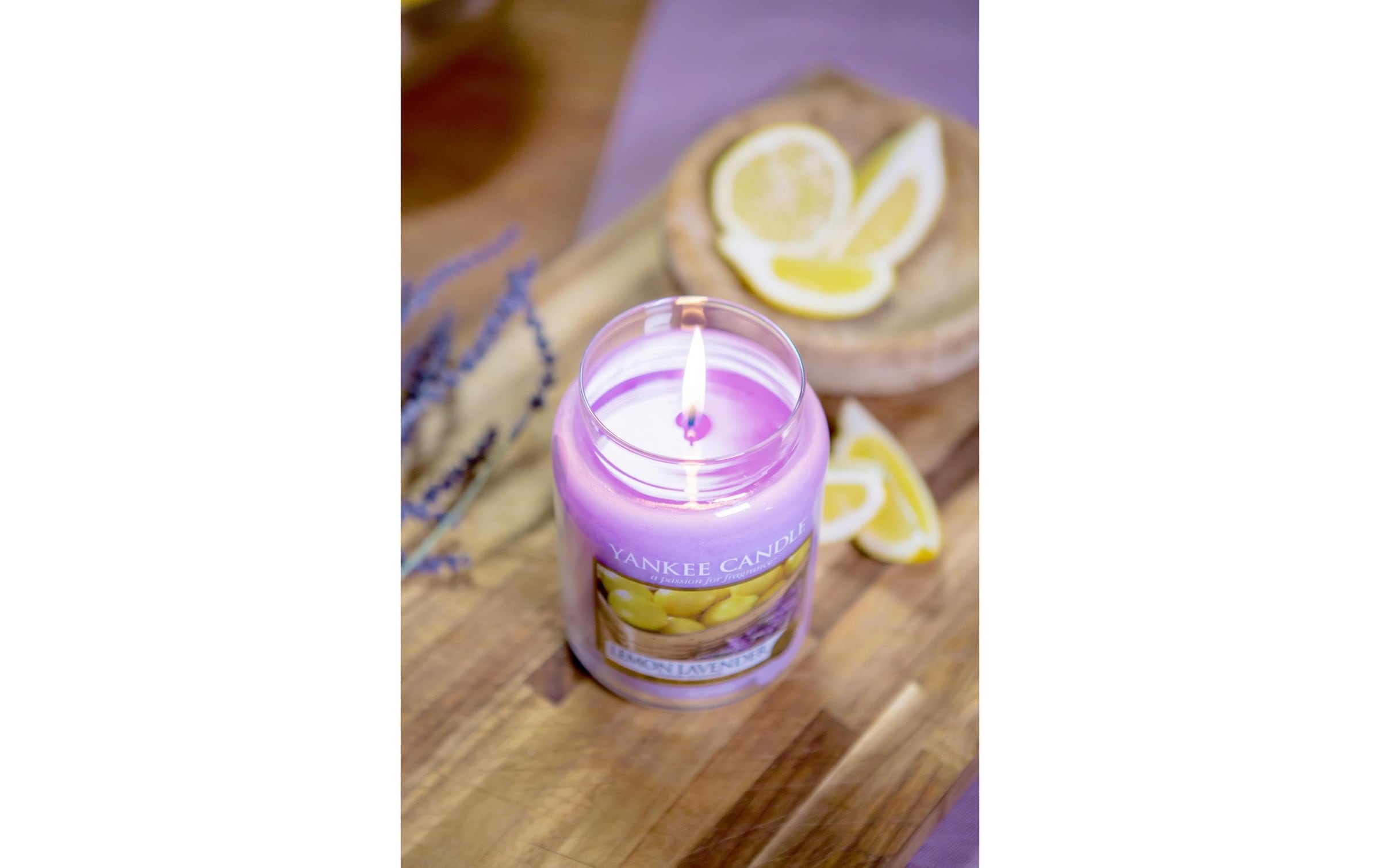 Yankee Candle Duftkerze »Lemon Lavender«