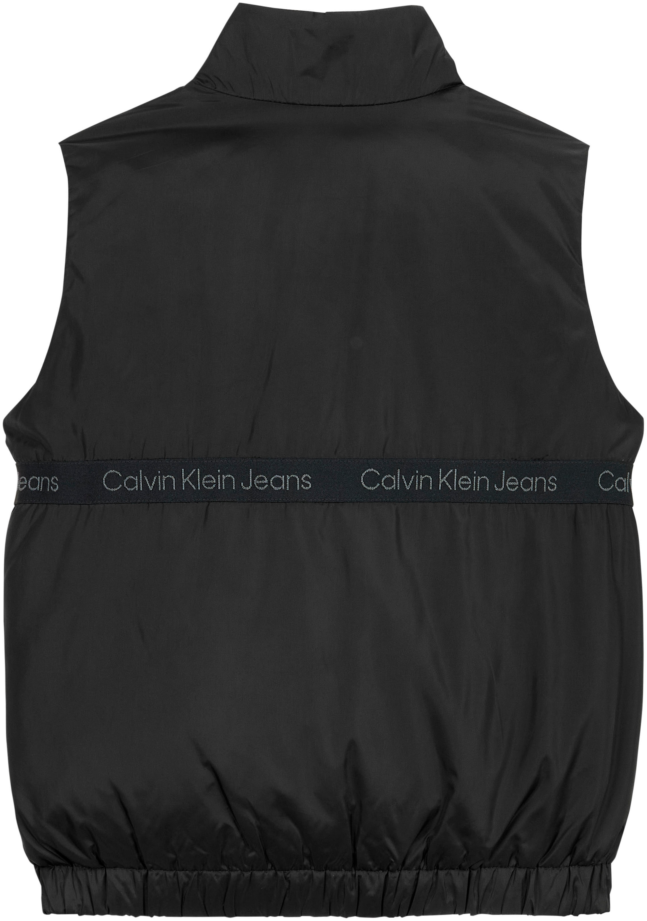 Calvin Klein Jeans Kurzweste »BOXY LIGHT PADDED TAPE VEST«, für Kinder bis 16 Jahre mit Calvin Klein Markenlabel